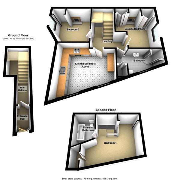 3 Bedrooms Flat to rent in Beckhampton Road, Bath BA2