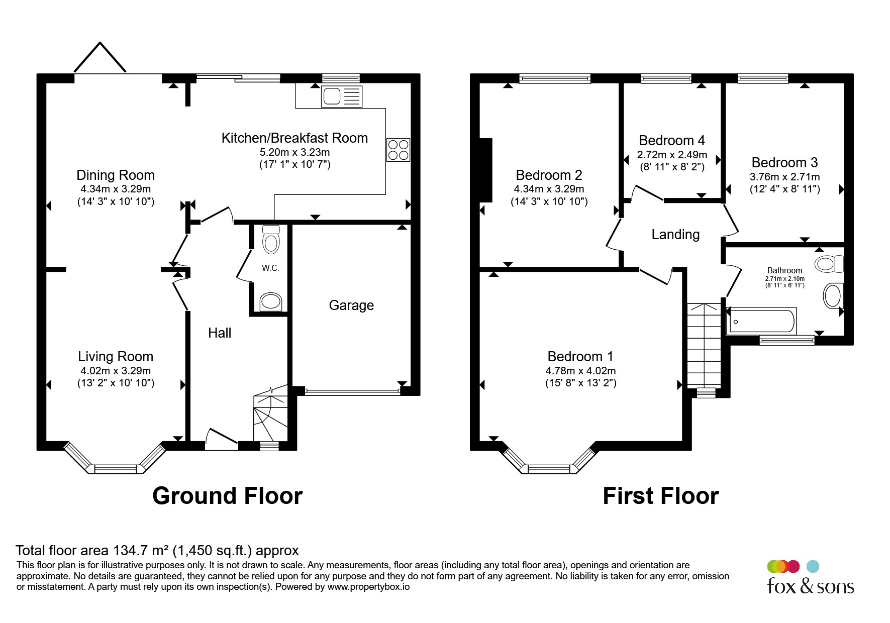 42, Crescent Road, Burgess Hill floorplan