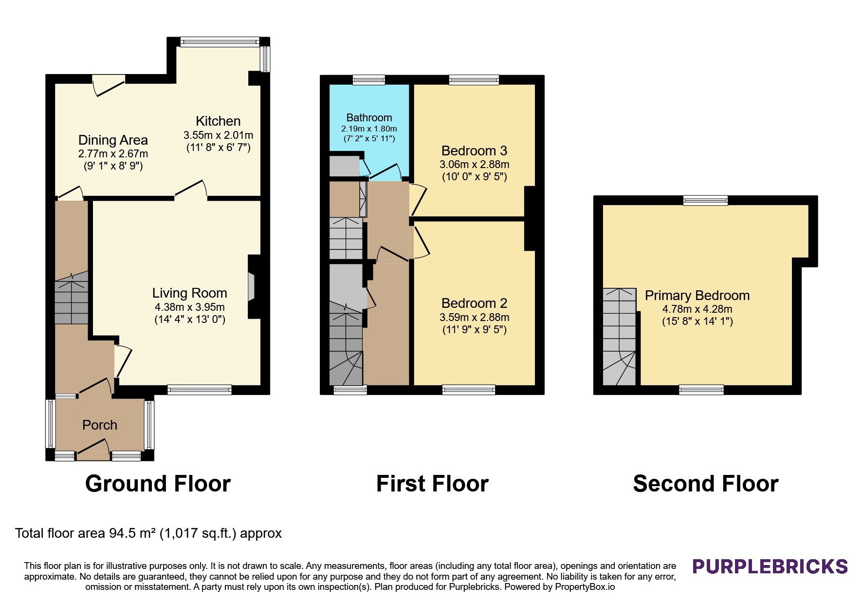 Holly Park Drive, Bradford floorplan