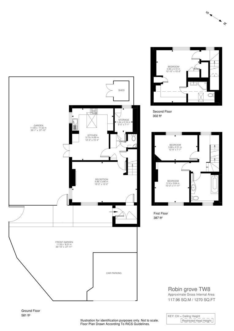 35, Robin Grove, Brentford floorplan
