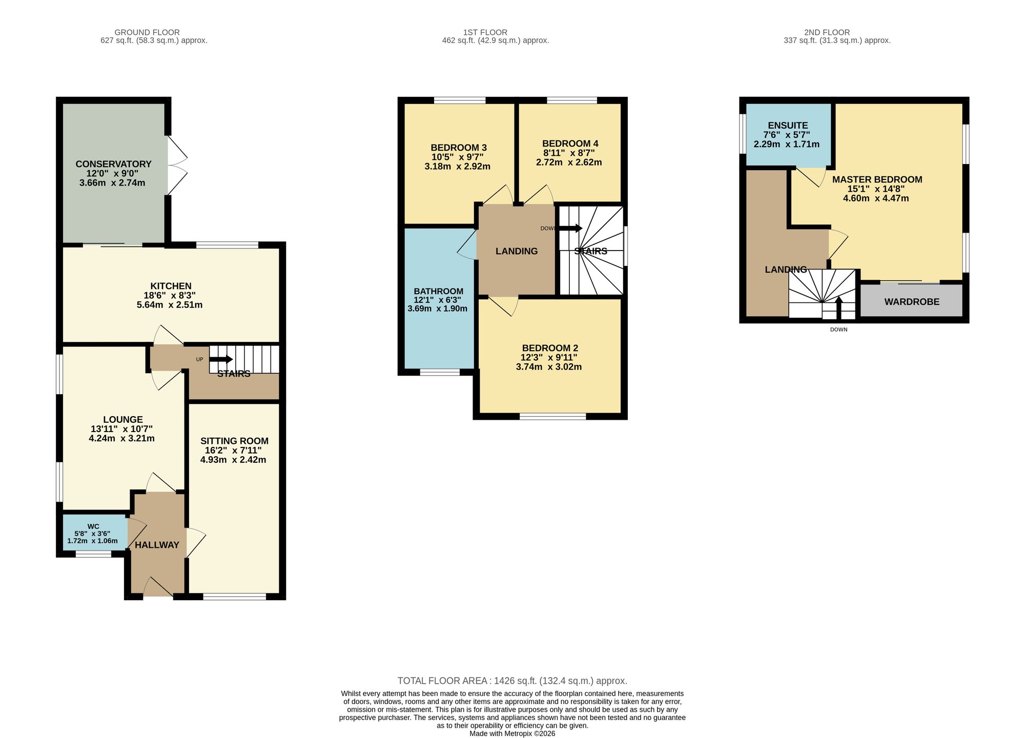 15 Inglewood Close, Bury floorplan