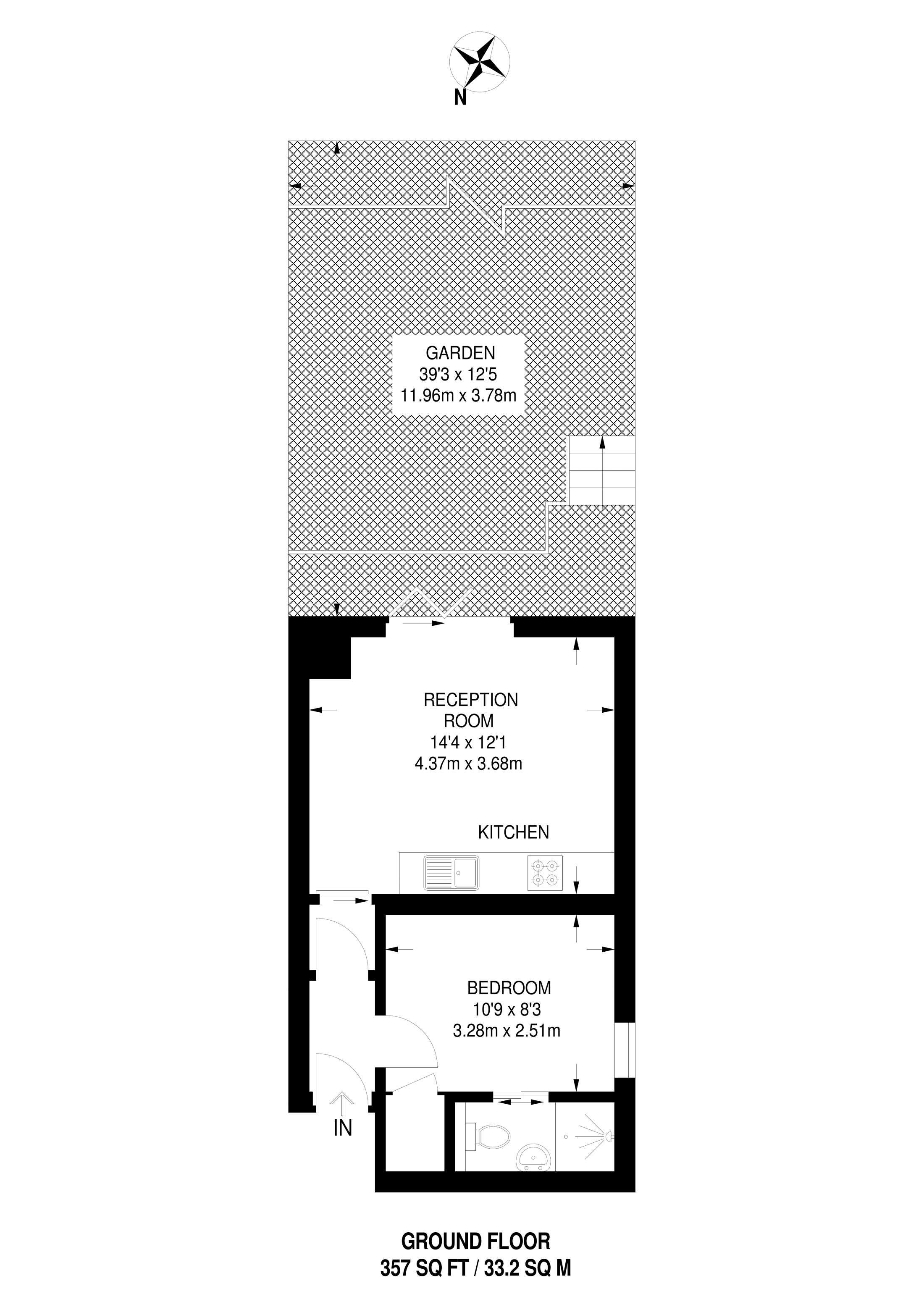 1 Bedrooms Flat to rent in Dartmouth Road, Mapesbury Estate NW2