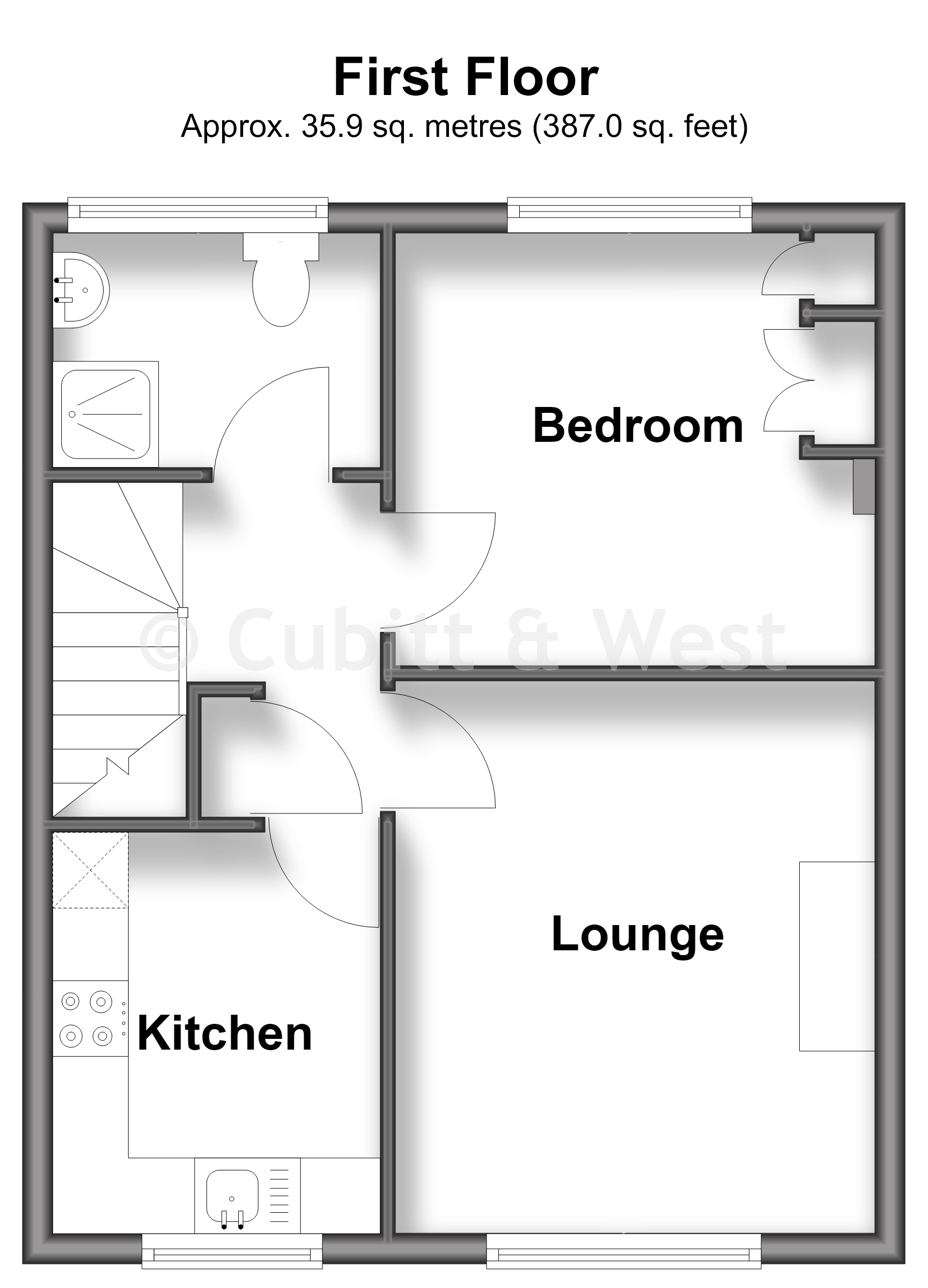 50B, Groomsland Drive, Billingshurst floorplan