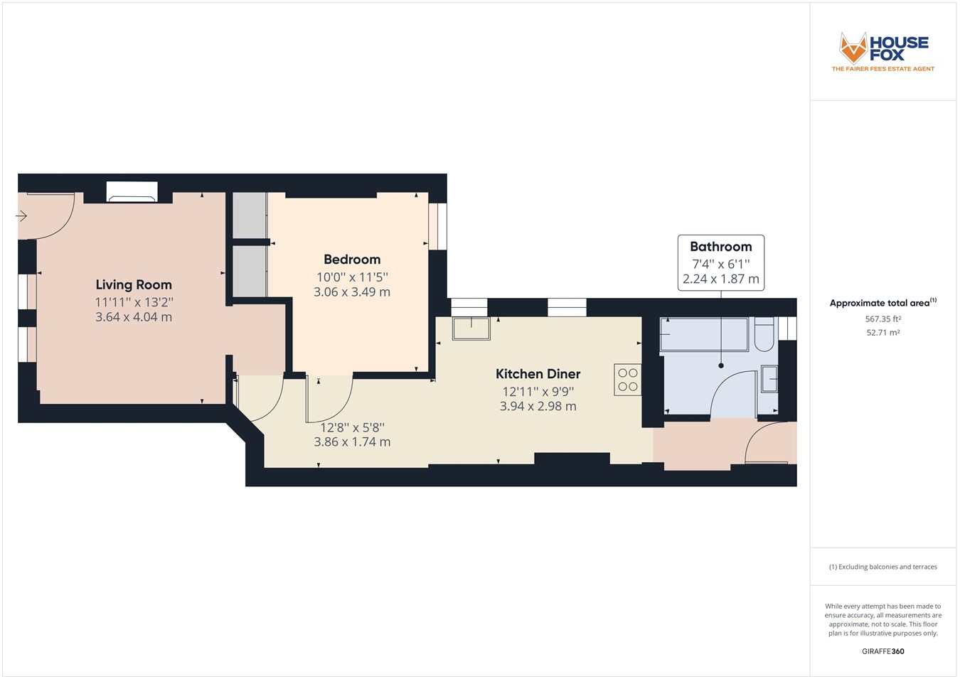Devonshire Road, WestonSuperMare BS23, 1 bedroom flat for sale