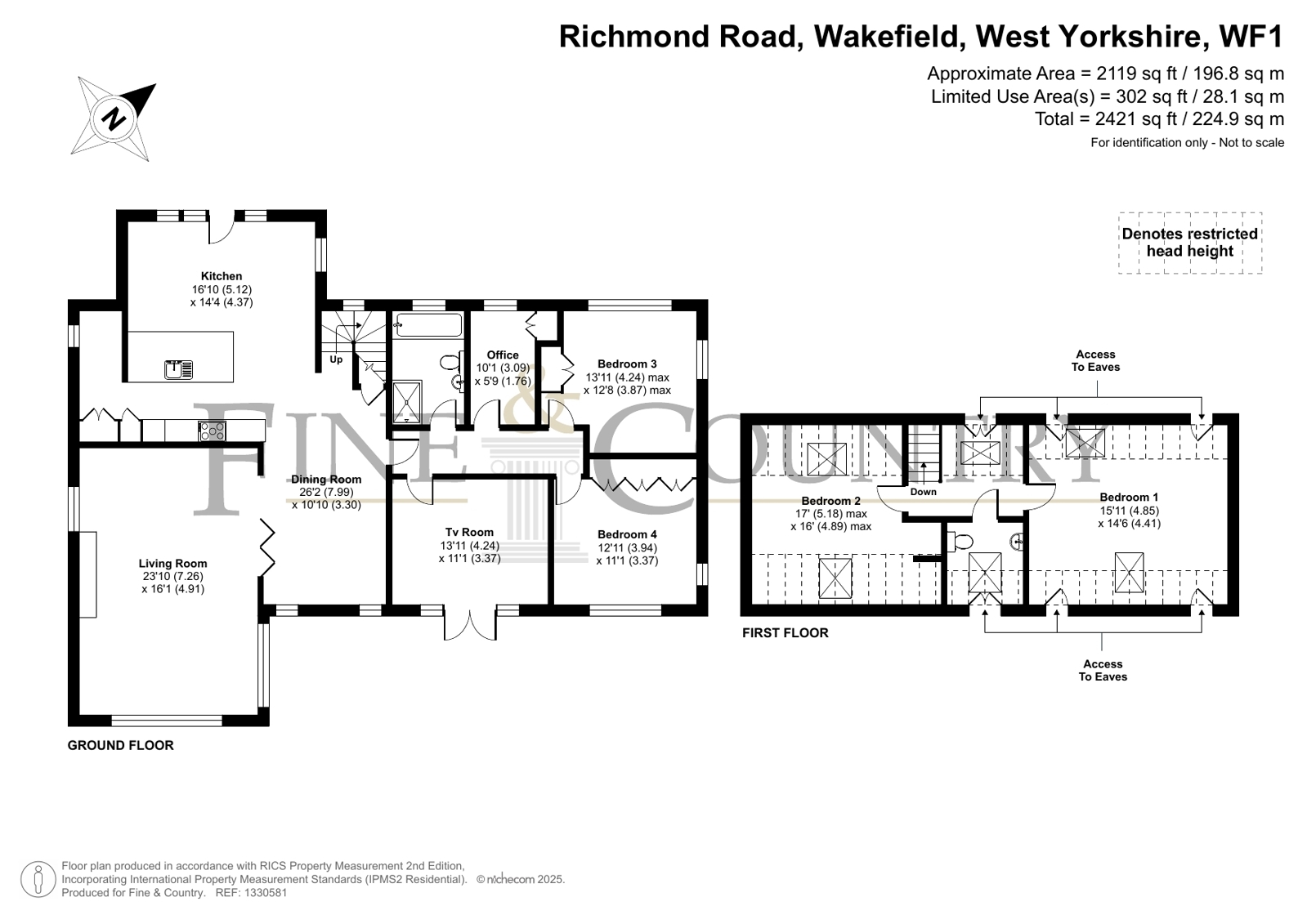 12a, Richmond Road, West Yorkshire floorplan