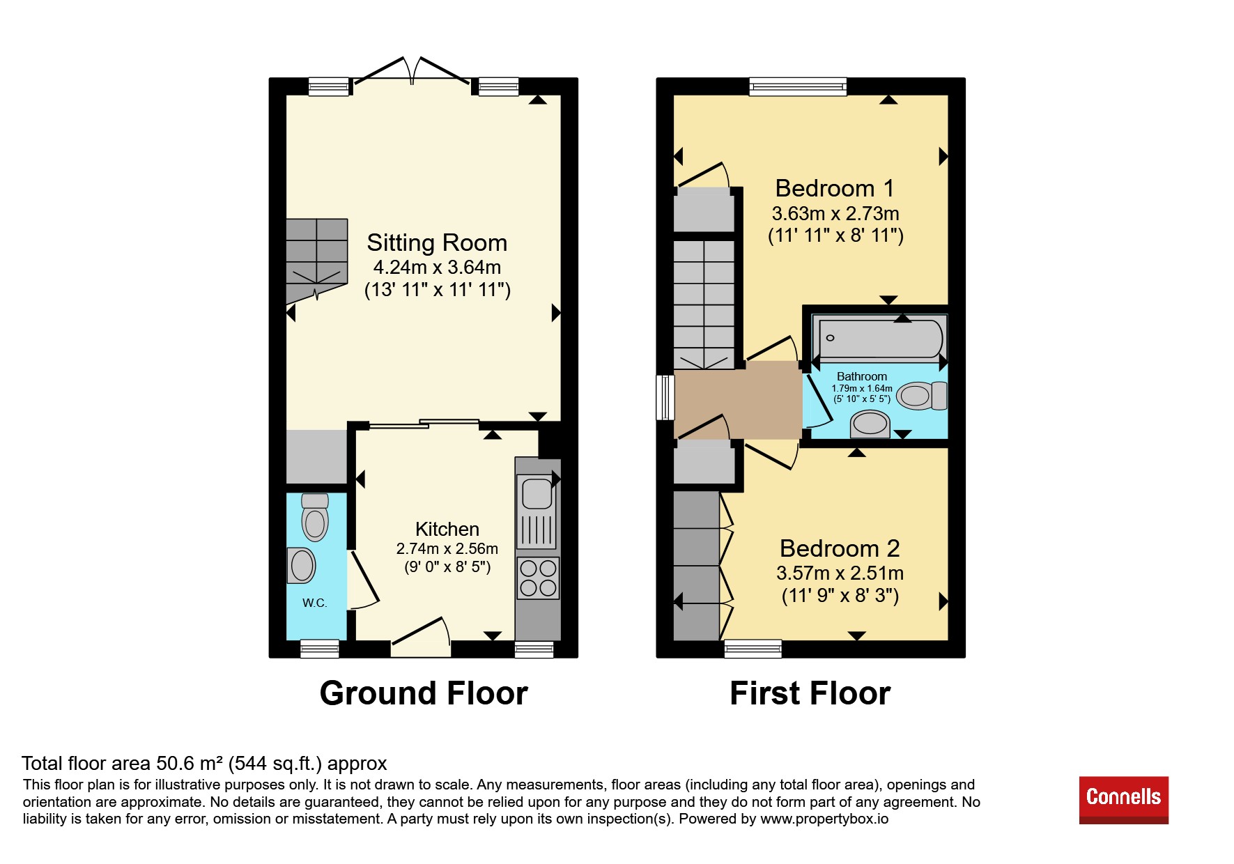 76, Dairy Way, Leicester floorplan