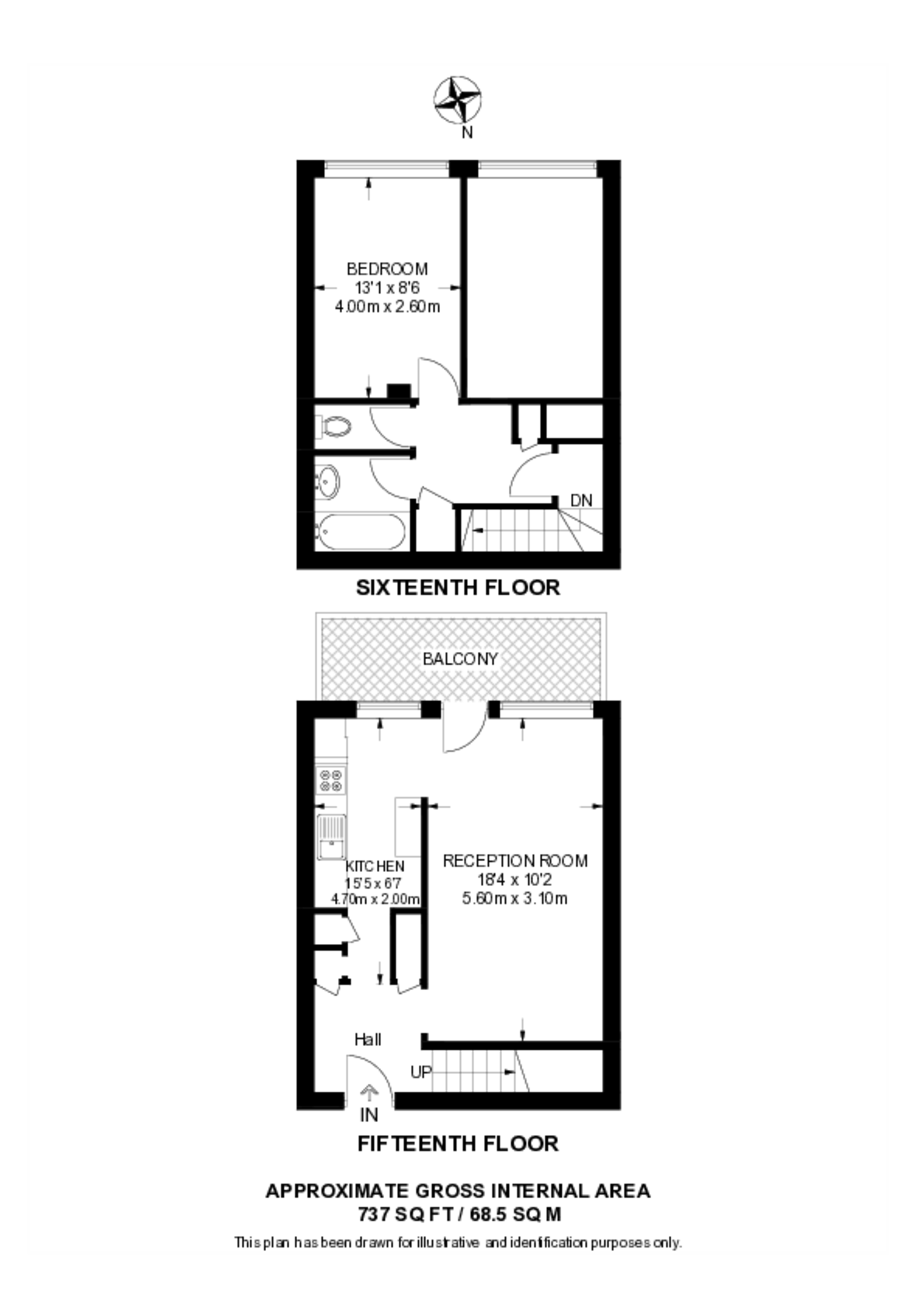 Rosenau Road, Battersea Park floorplan