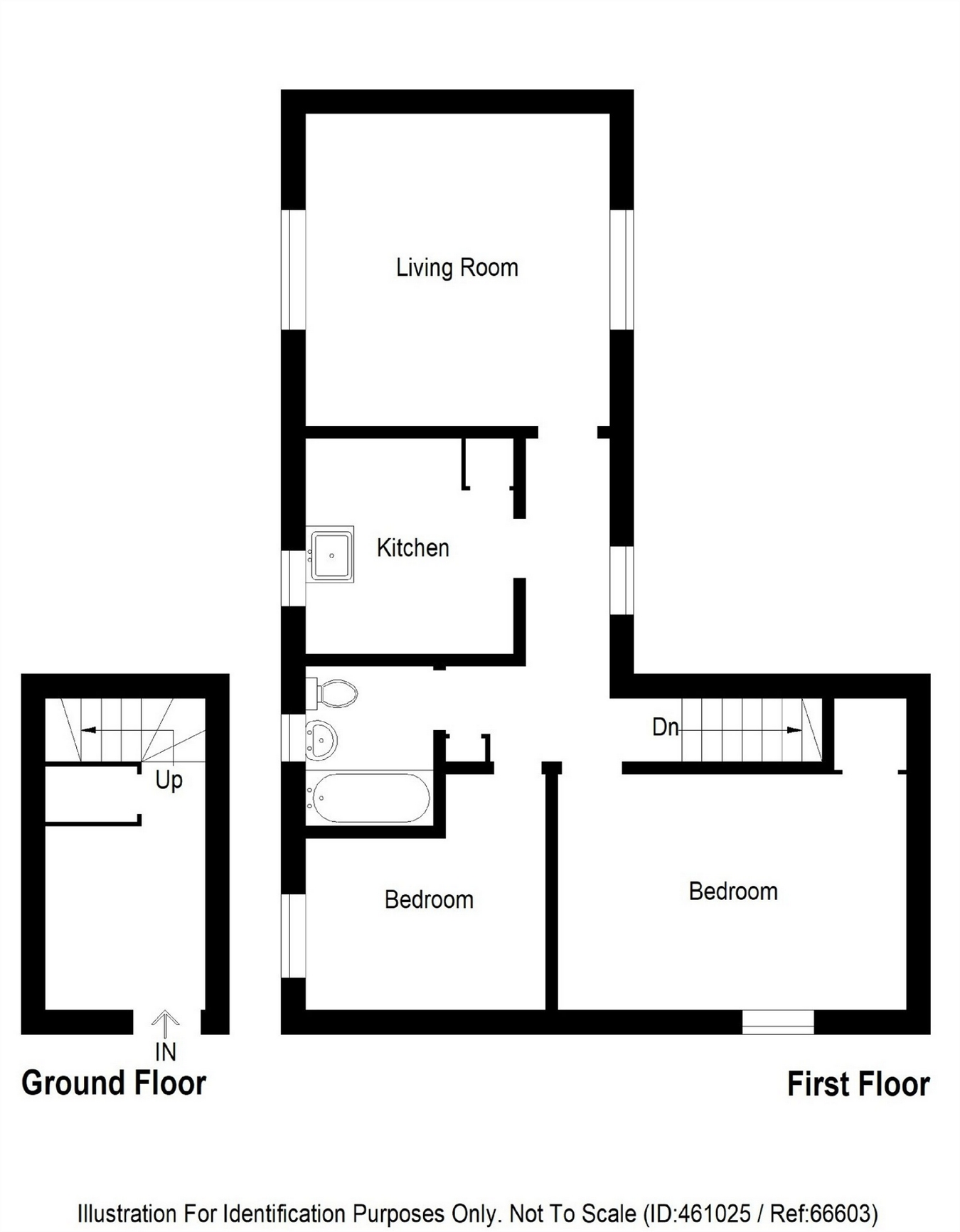 2 Bedrooms Flat for sale in Bilsland Path, Glenrothes, Fife KY6