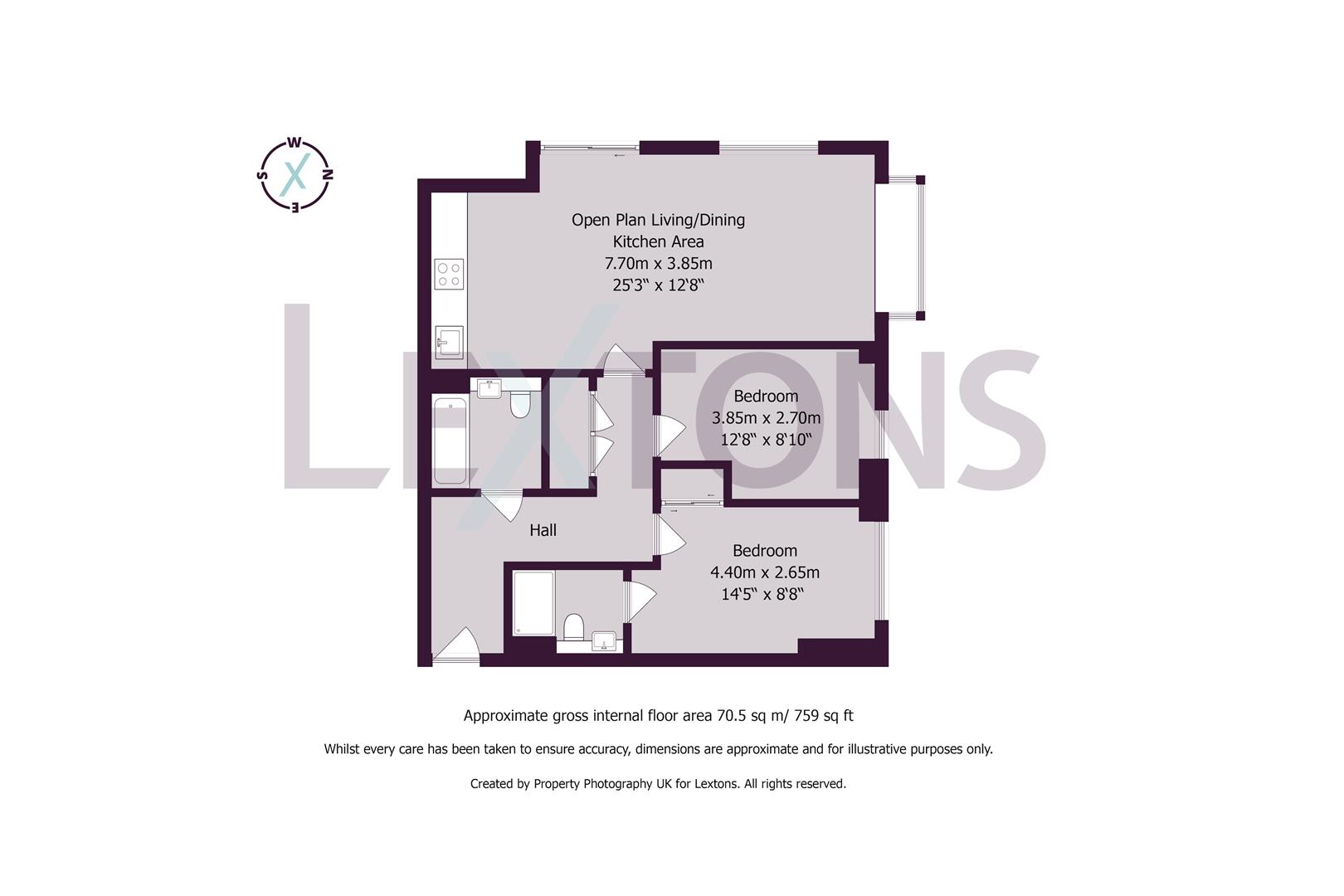 2 Bedrooms Flat for sale in Suez Way, Saltdean, Brighton BN2