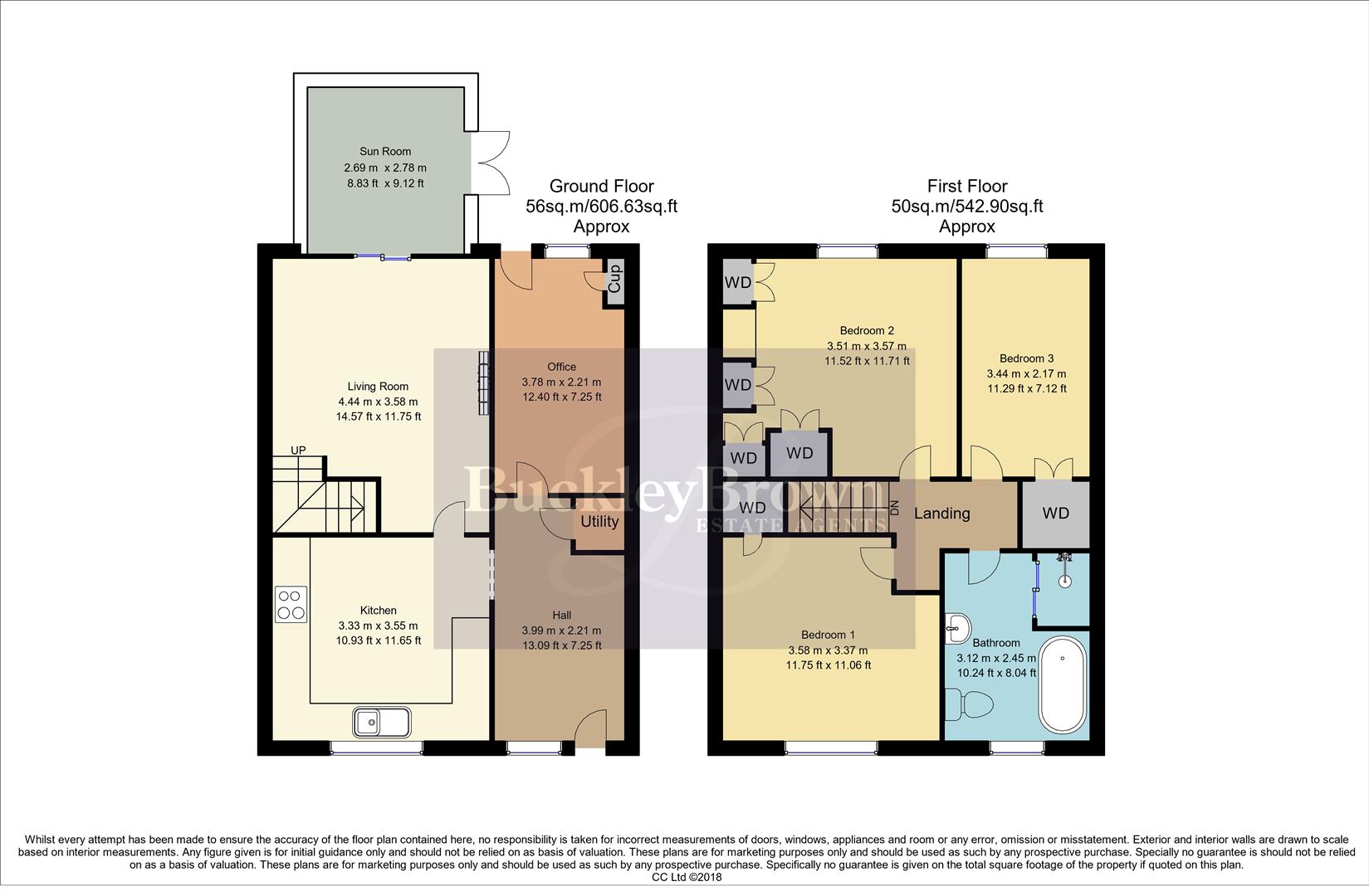 31, Sycamore Close, Chesterfield floorplan