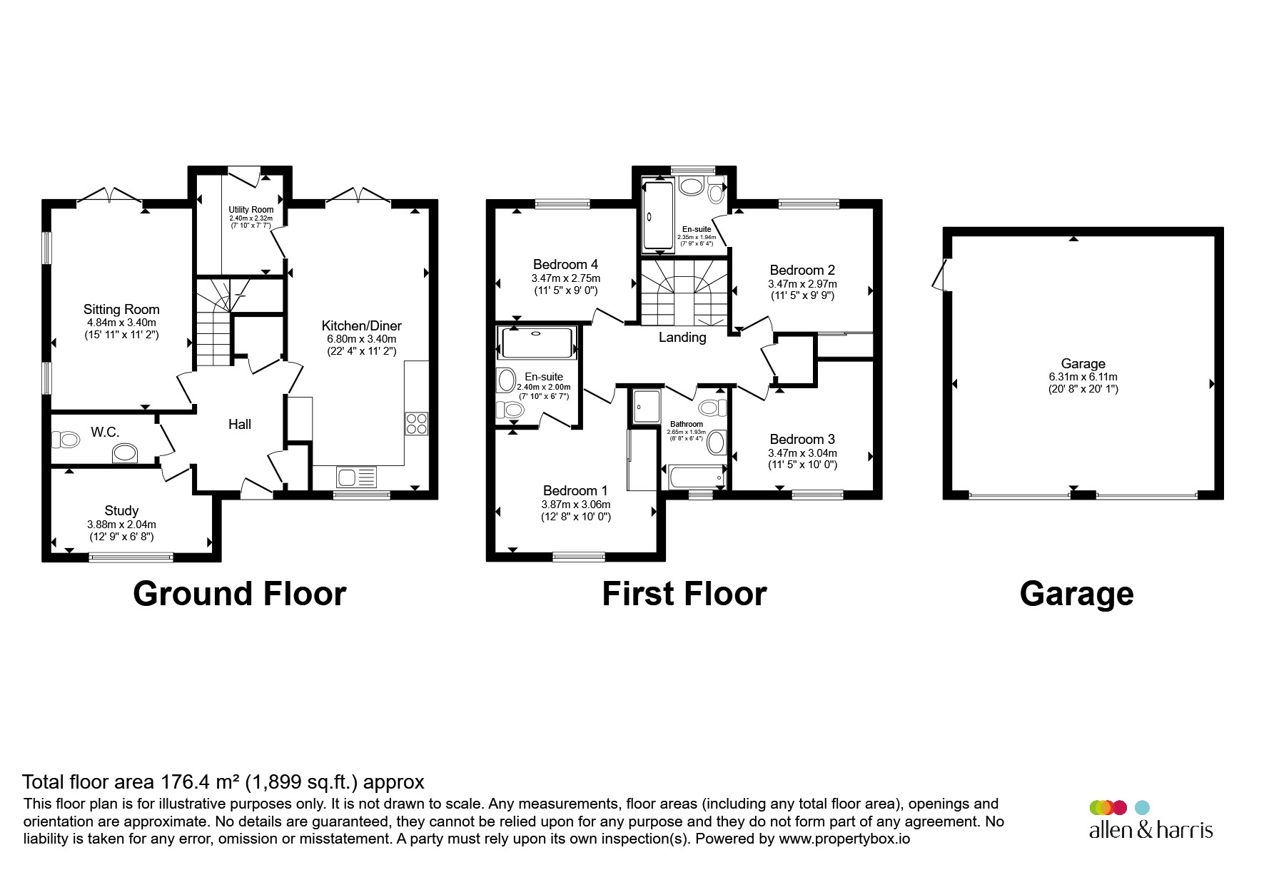 1, Moses Roper Road, Wallingford floorplan