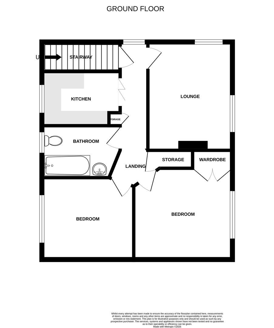 7, Locksley Road, Norwich floorplan