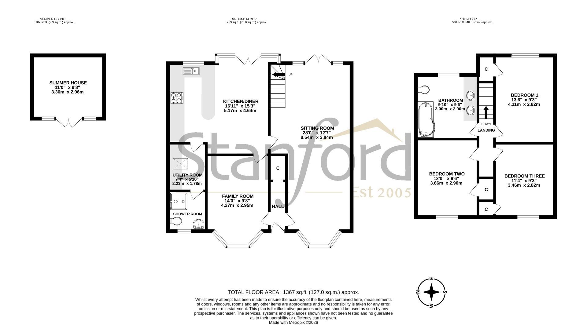 3, Lower Moors Road, Winchester floorplan