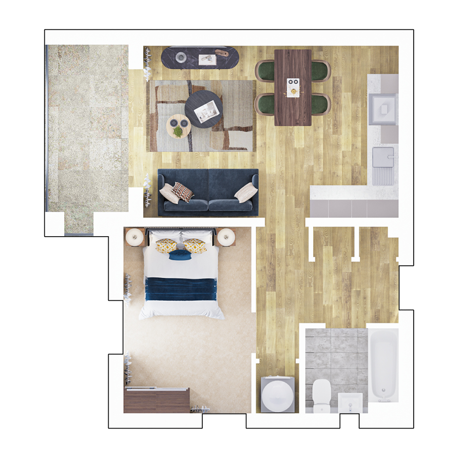 Plot 131, Larkspur, Off Stirling Road, Northstowe floorplan