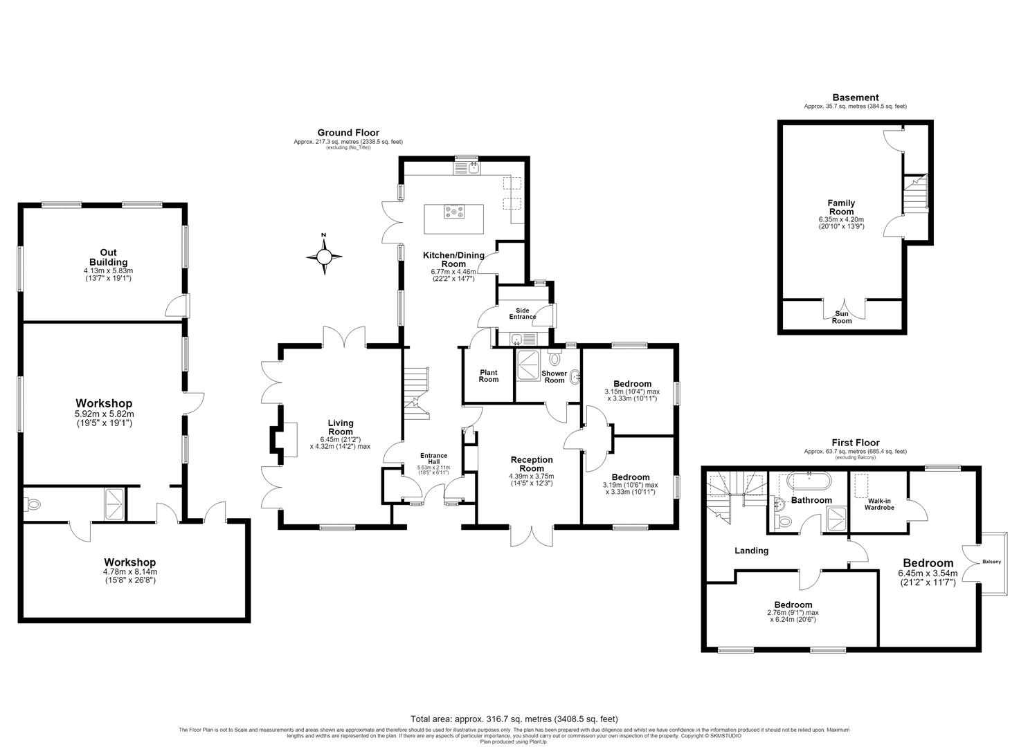 Little Acre, Templepan Lane, Chandlers Cross floorplan