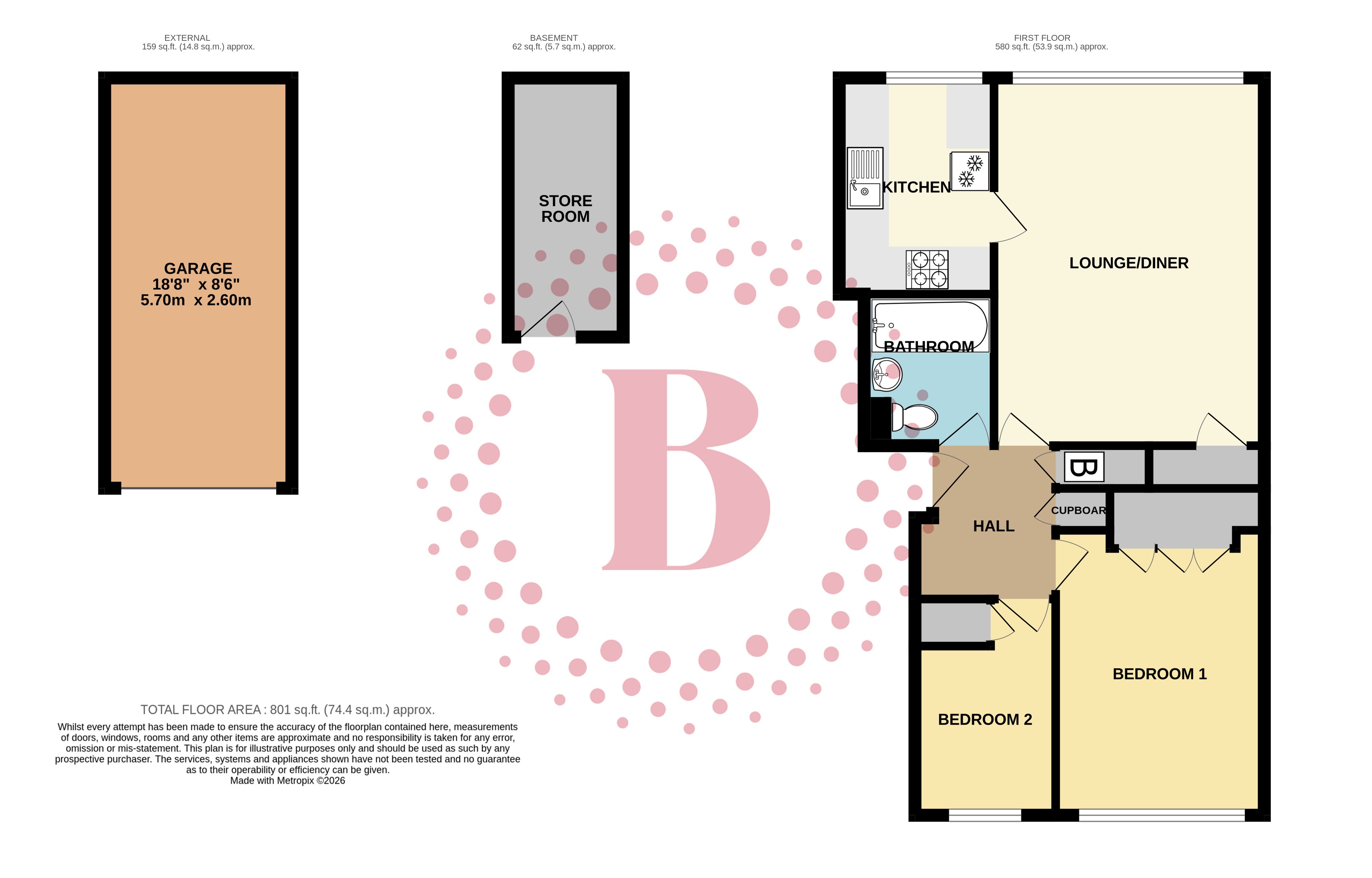 59, High Point, Pirton Road, Hitchin floorplan