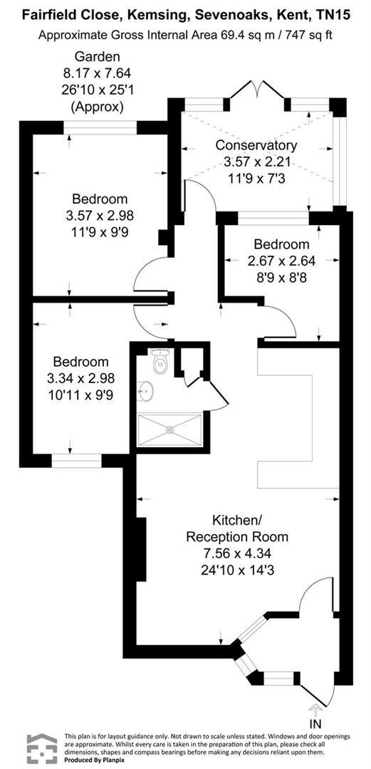 Fairfield Close, Sevenoaks floorplan