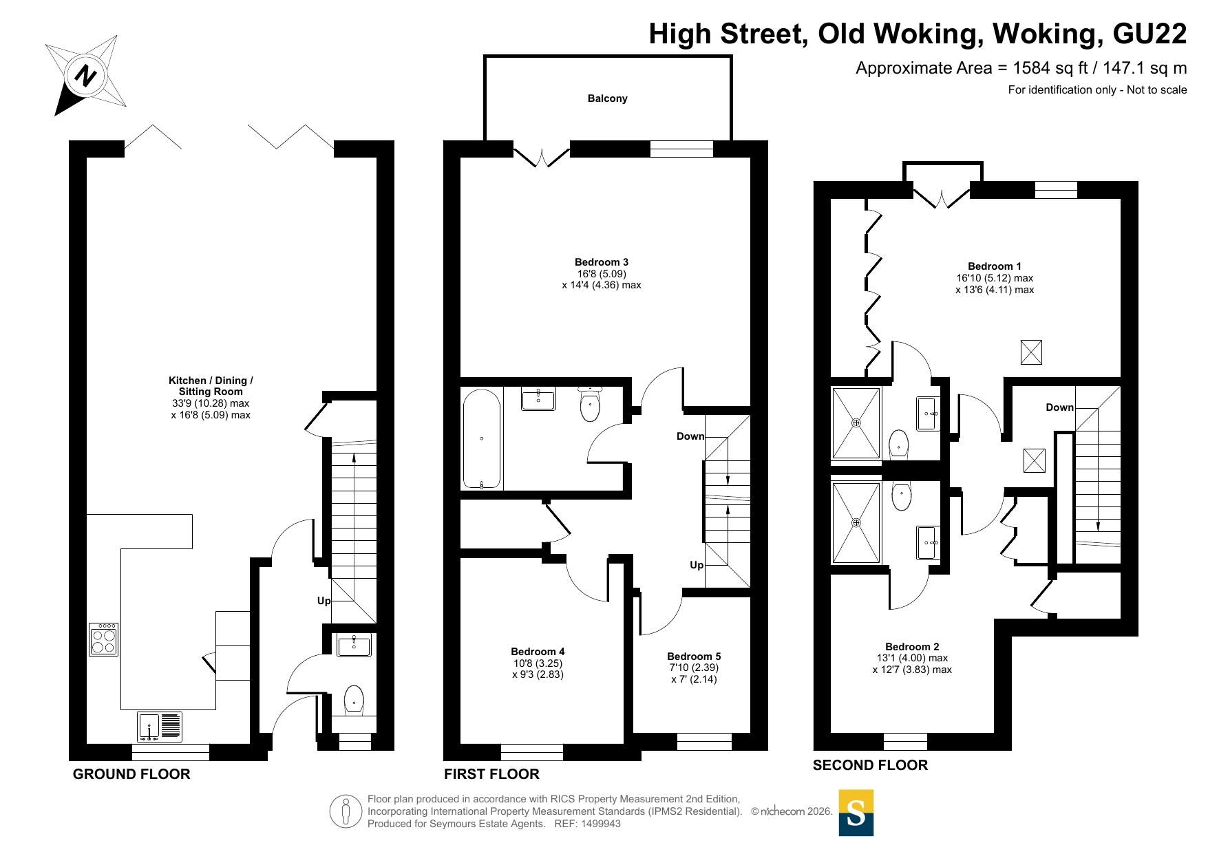 148C,, High Street, Woking floorplan