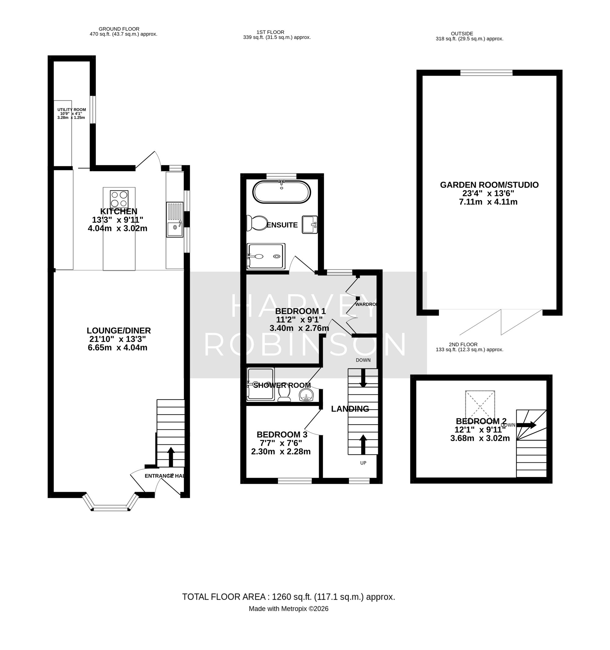 59 Sapley Road, Huntingdon floorplan