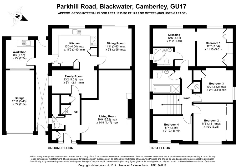 4 Bedrooms Detached house for sale in Parkhill Road, Blackwater, Camberley GU17