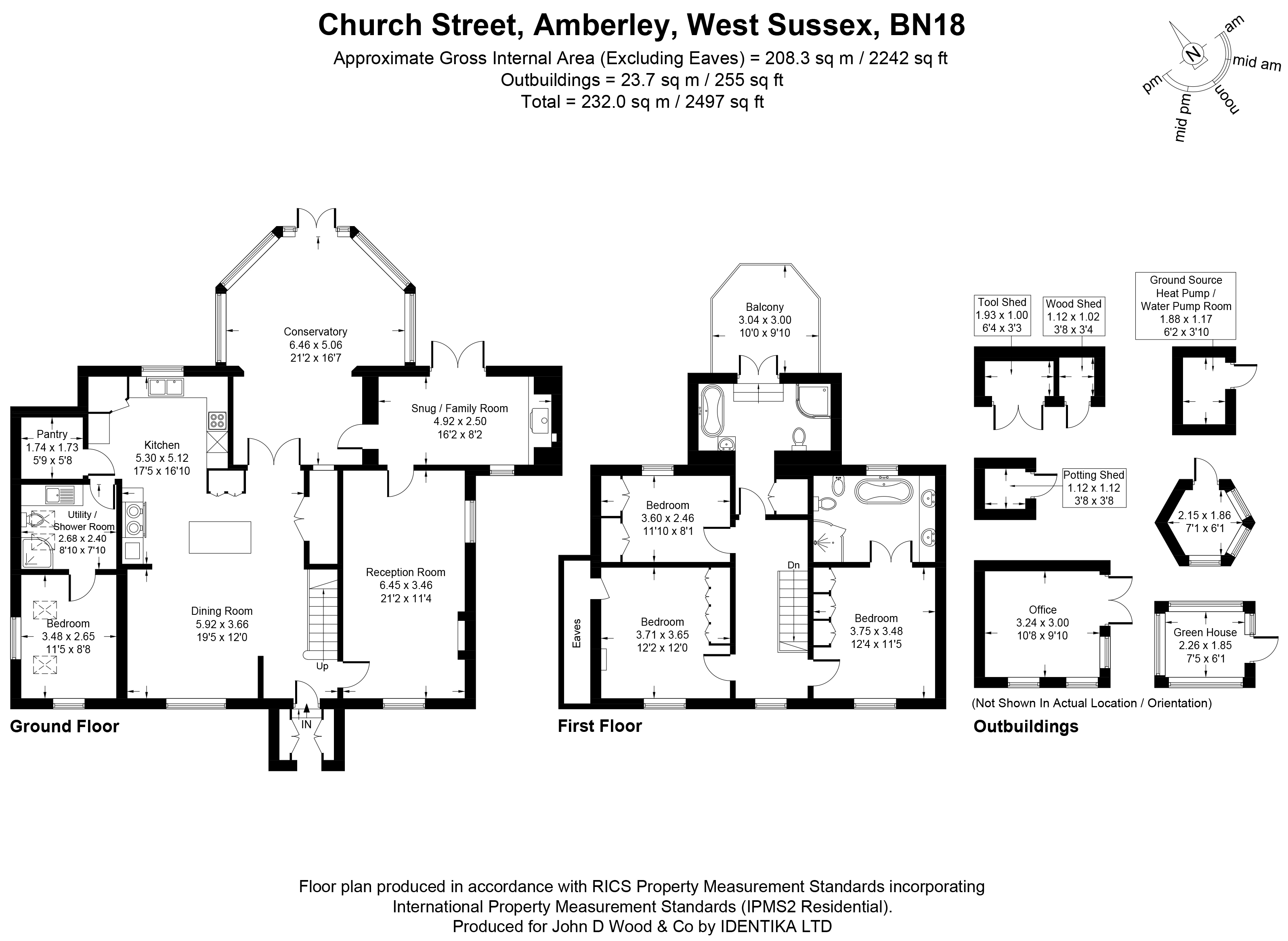 Rhiw,, Church Street, Arundel floorplan