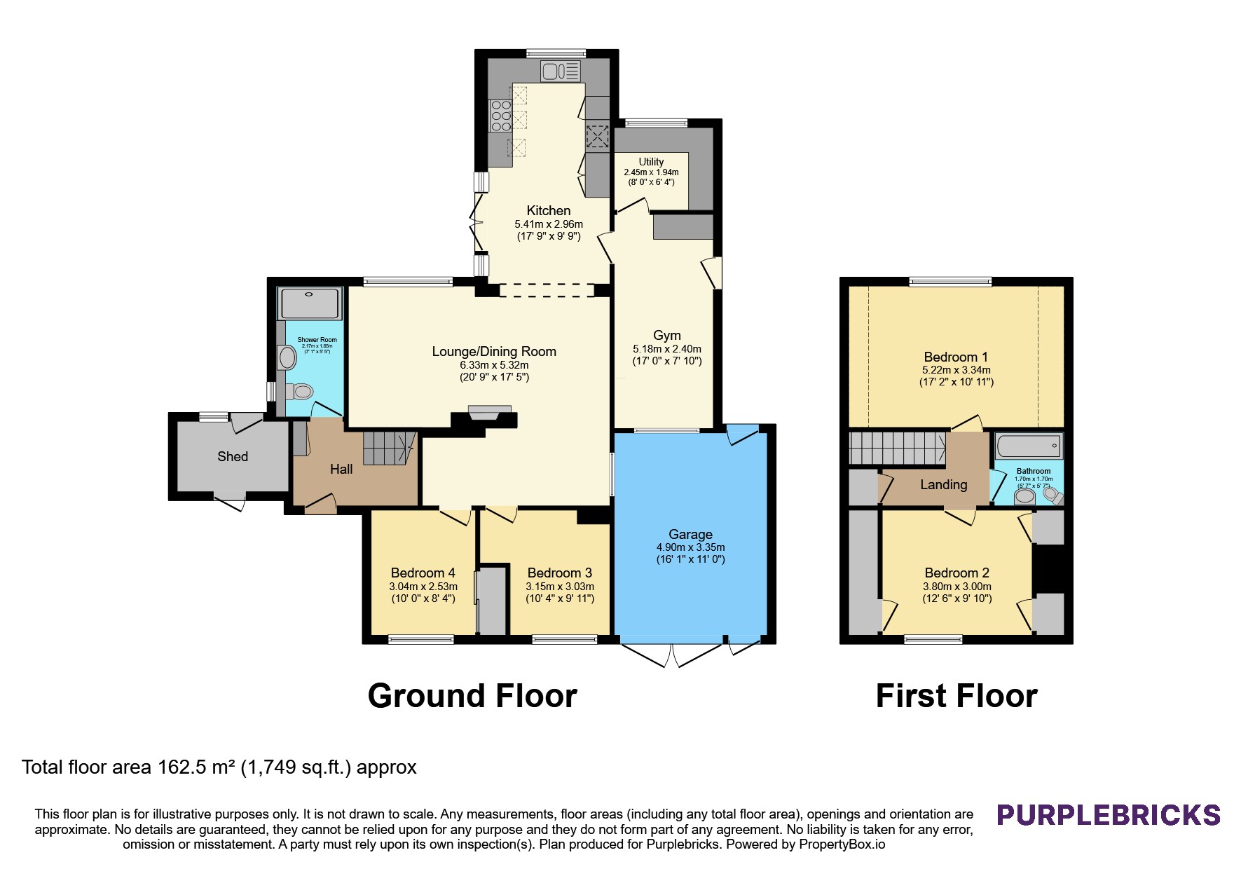 1, Greenfields, Maidstone floorplan