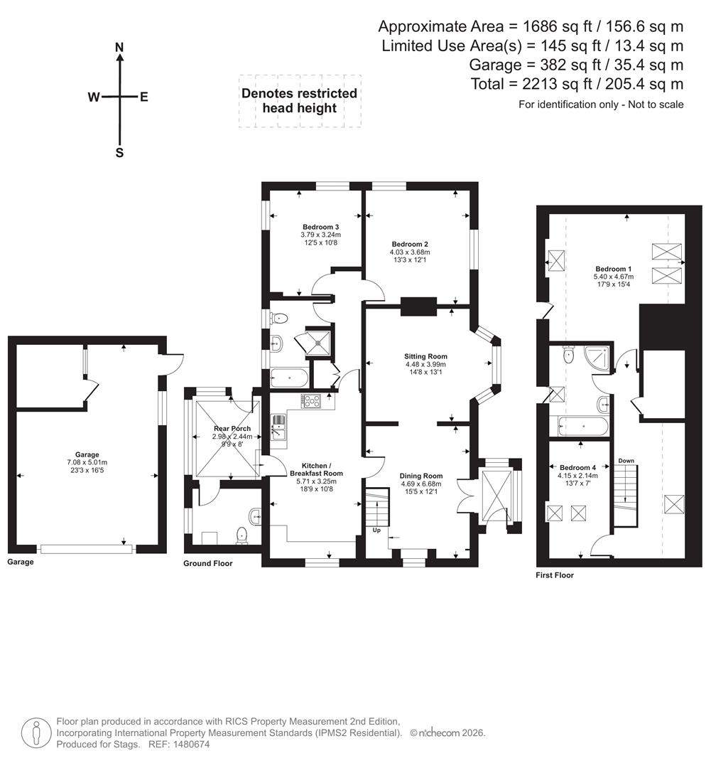 Greenmount, Station Road, Dulverton floorplan