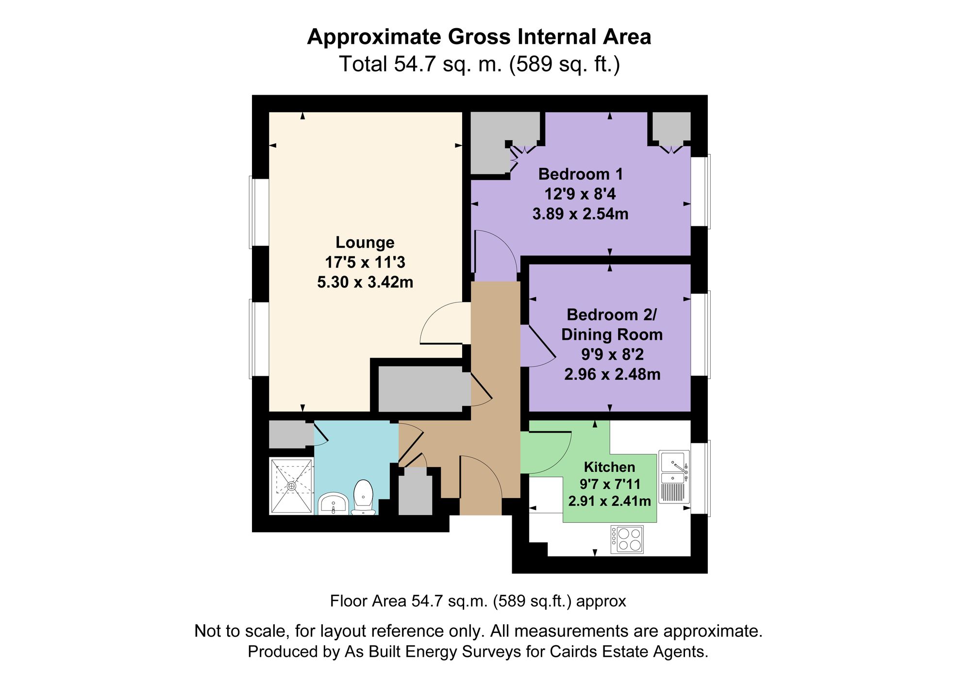 Flat 36, Rowan Mead Henbit Close, Tadworth floorplan
