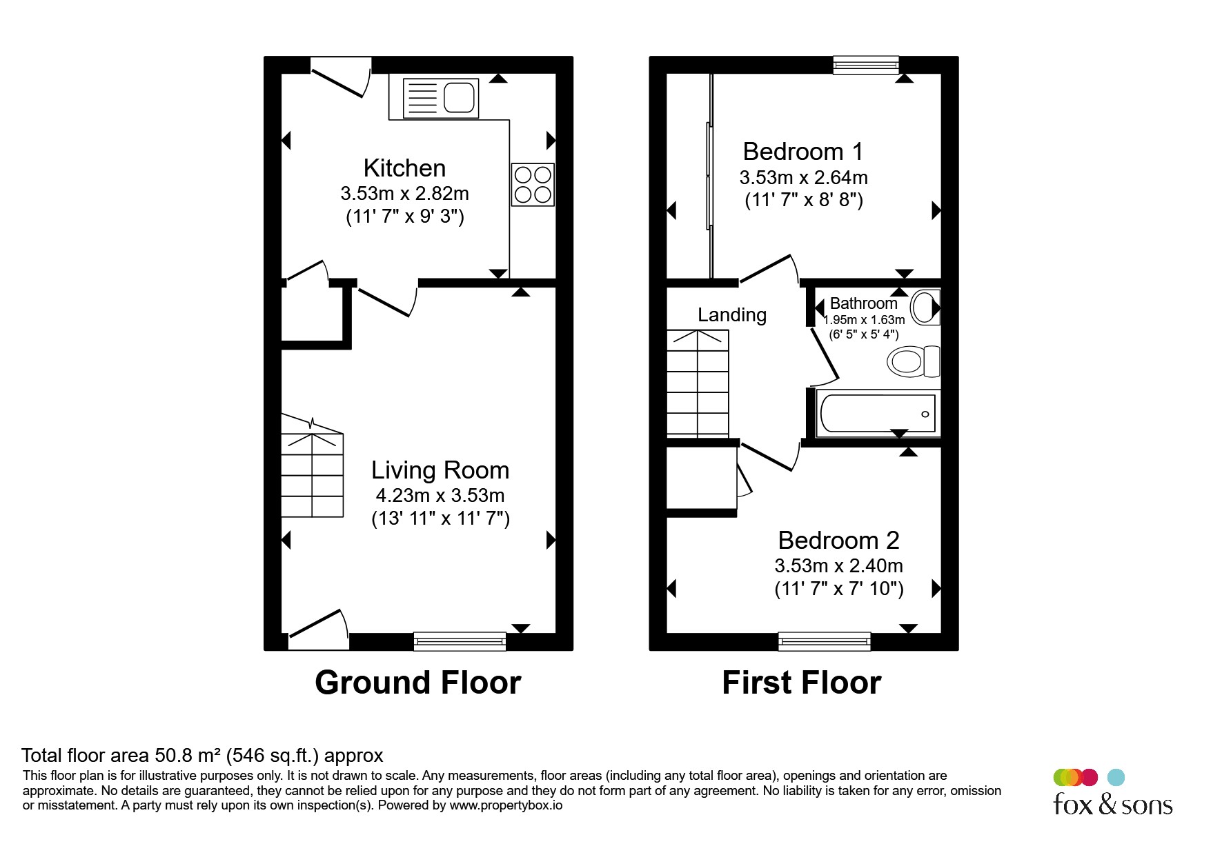 25, The Maltings, Weymouth floorplan