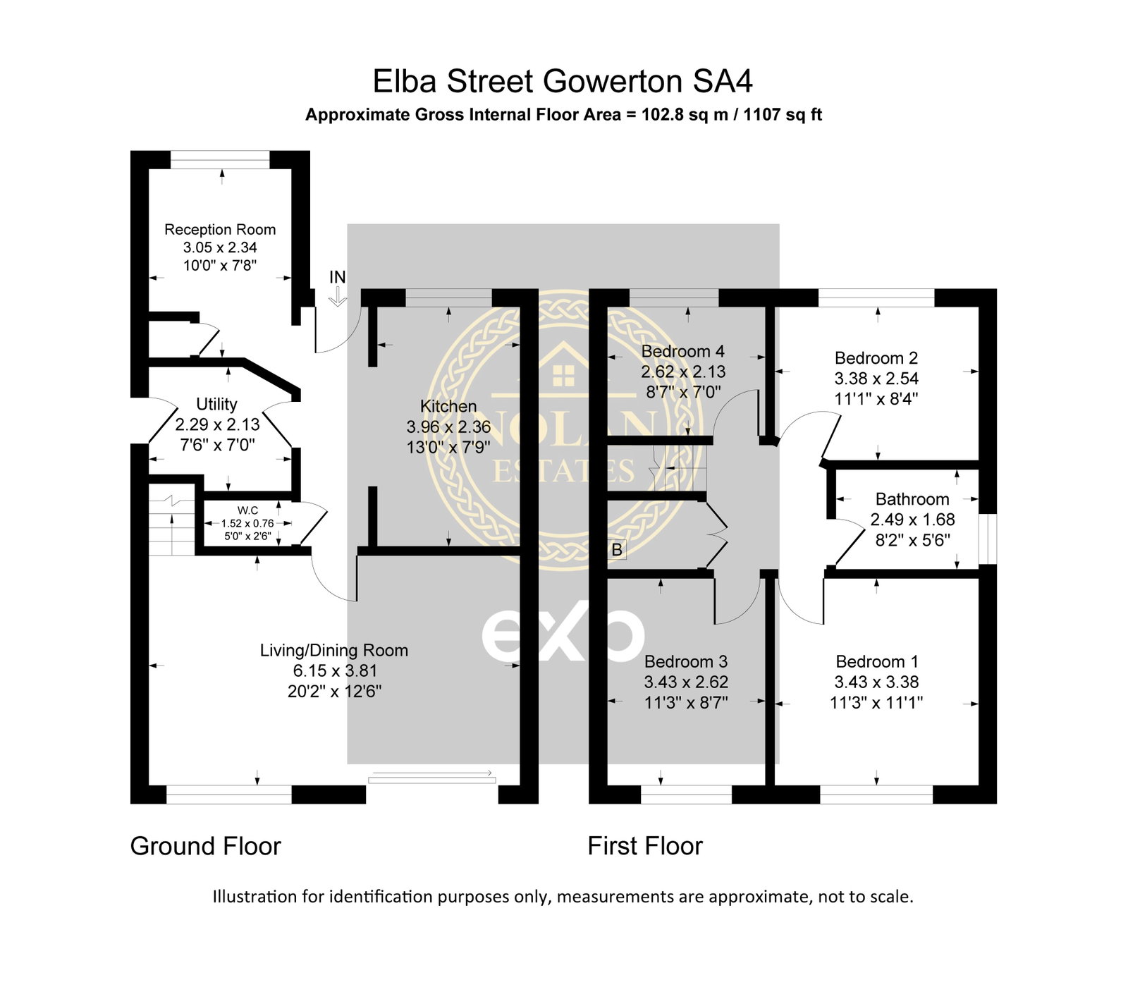 9, Elba Street, Swansea floorplan