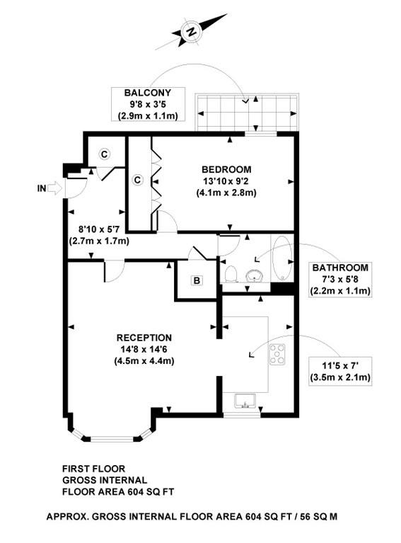 1 Bedrooms Flat to rent in 56 Vincent Square, Westminster, London SW1P
