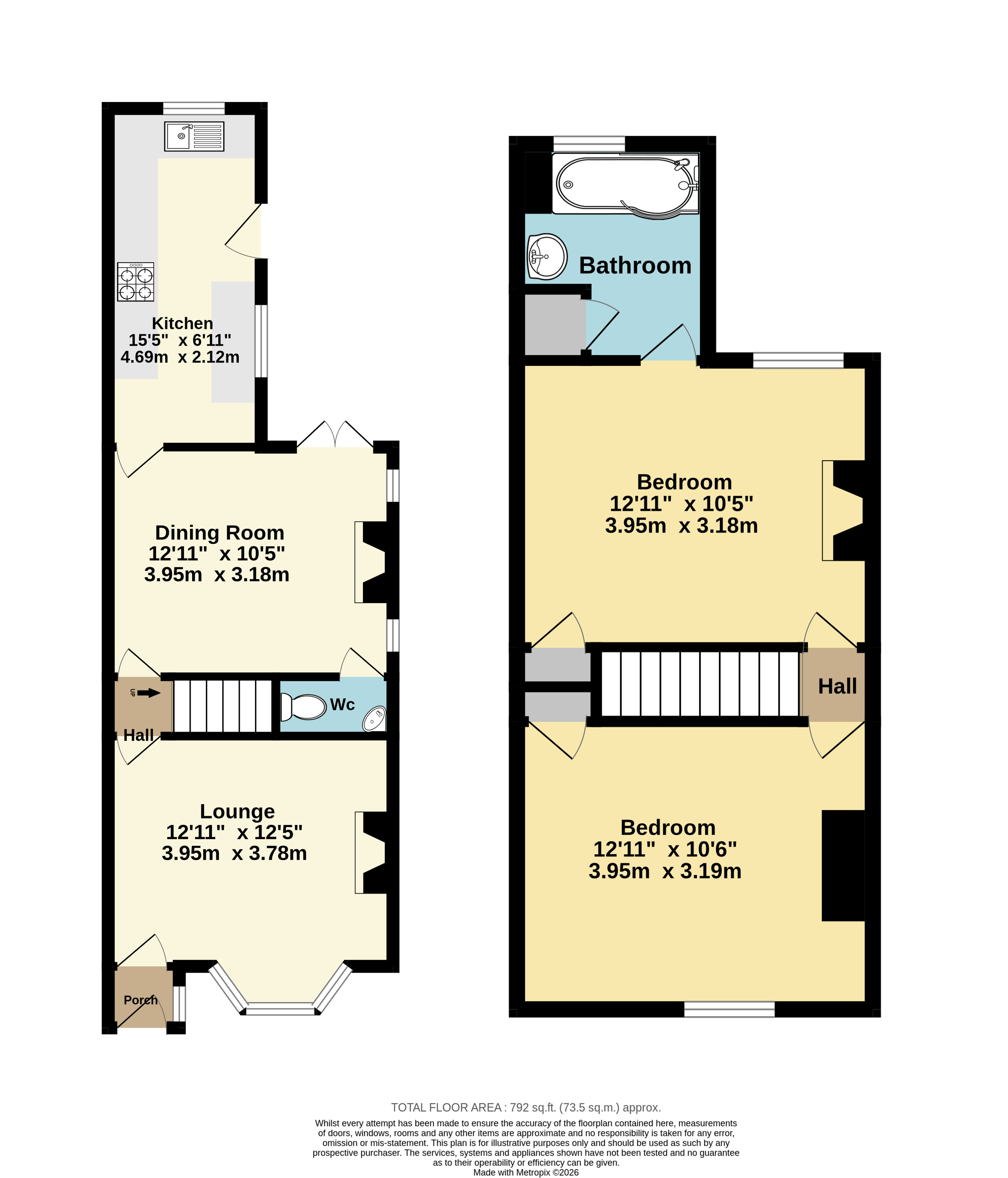 20, Kimberley Grove, Whitstable floorplan