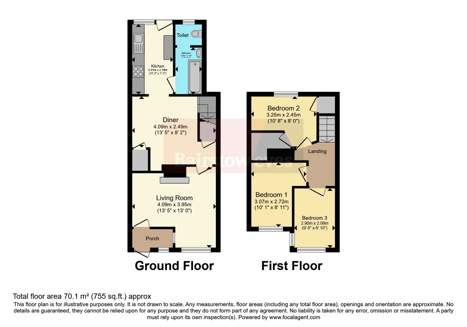 40, Oval Road North, Dagenham floorplan