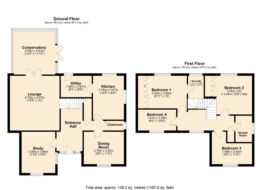 New Forest Way, Ashby Fields, Daventry NN11, 4 bedroom detached house