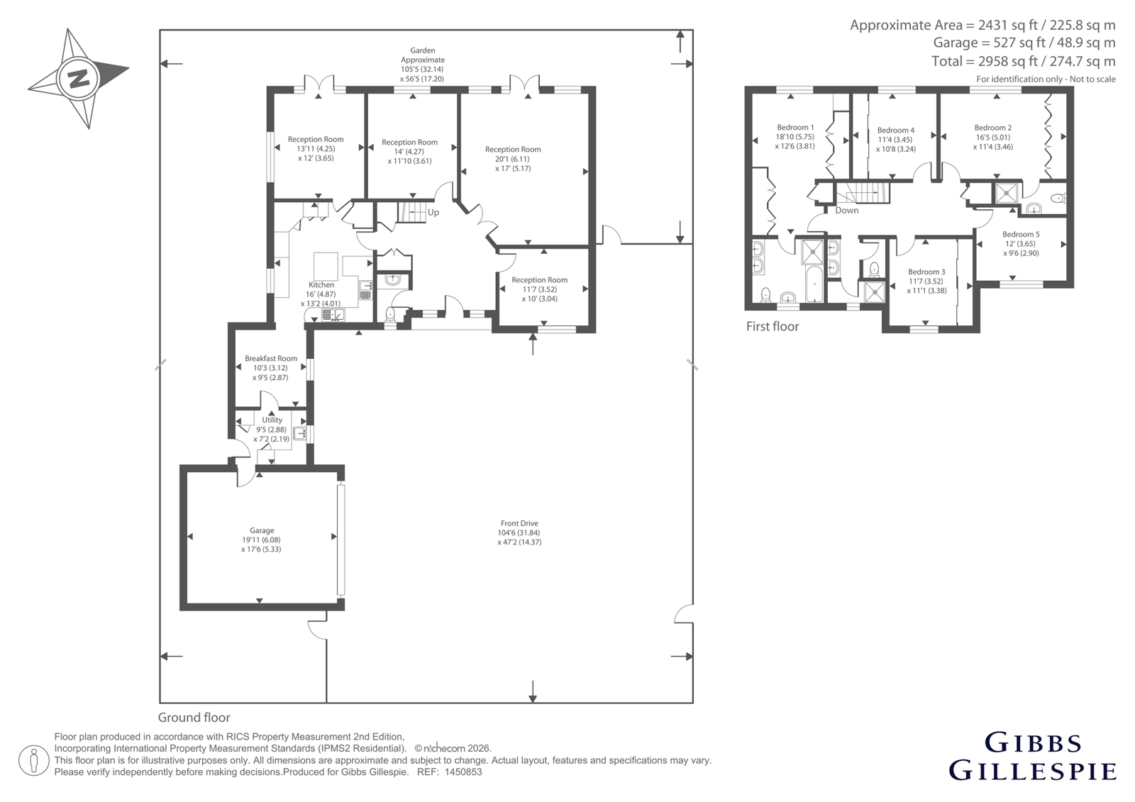 4A,, Parkside Road, Hertfordshire floorplan