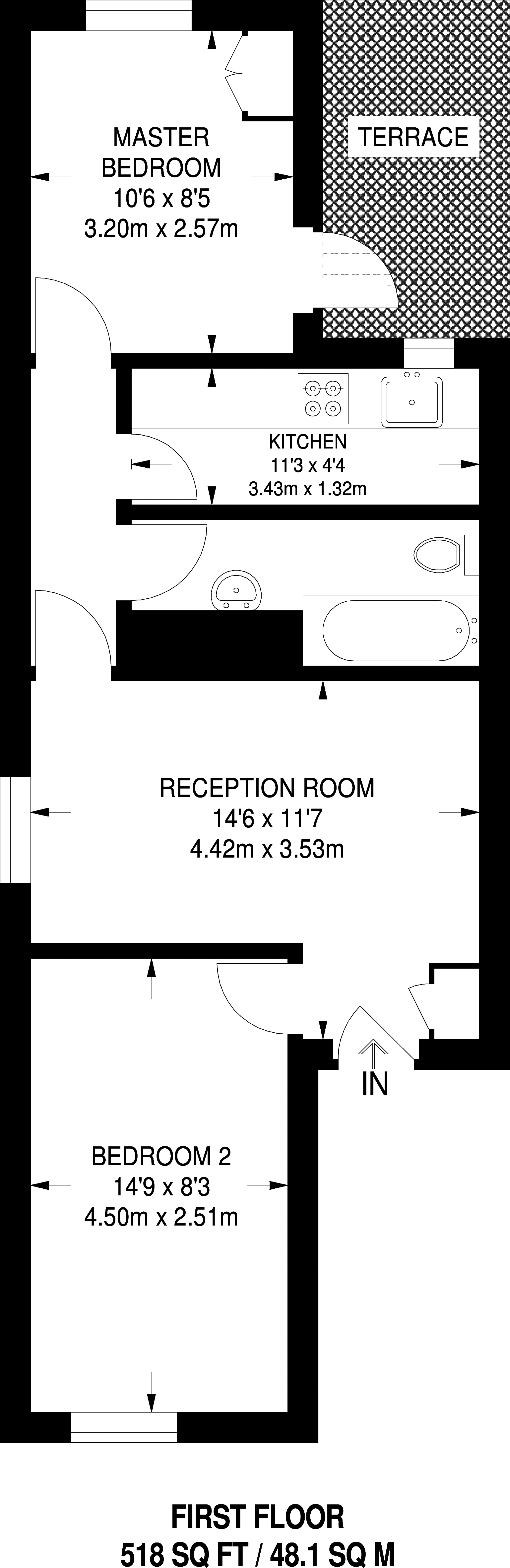 2 Bedrooms Flat to rent in White Lion Street, Angel N1