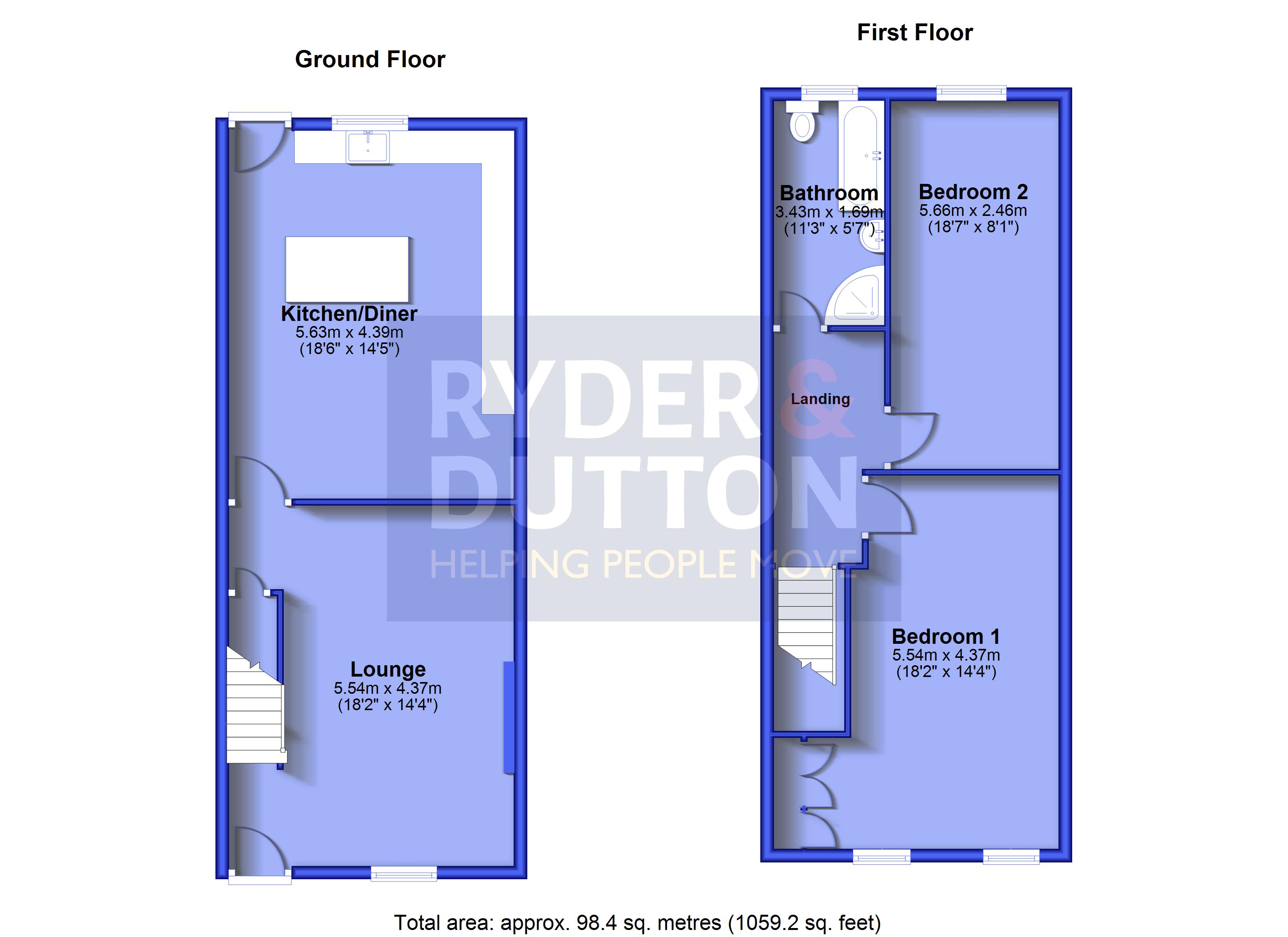 11, Poplar Terrace, Lancashire floorplan