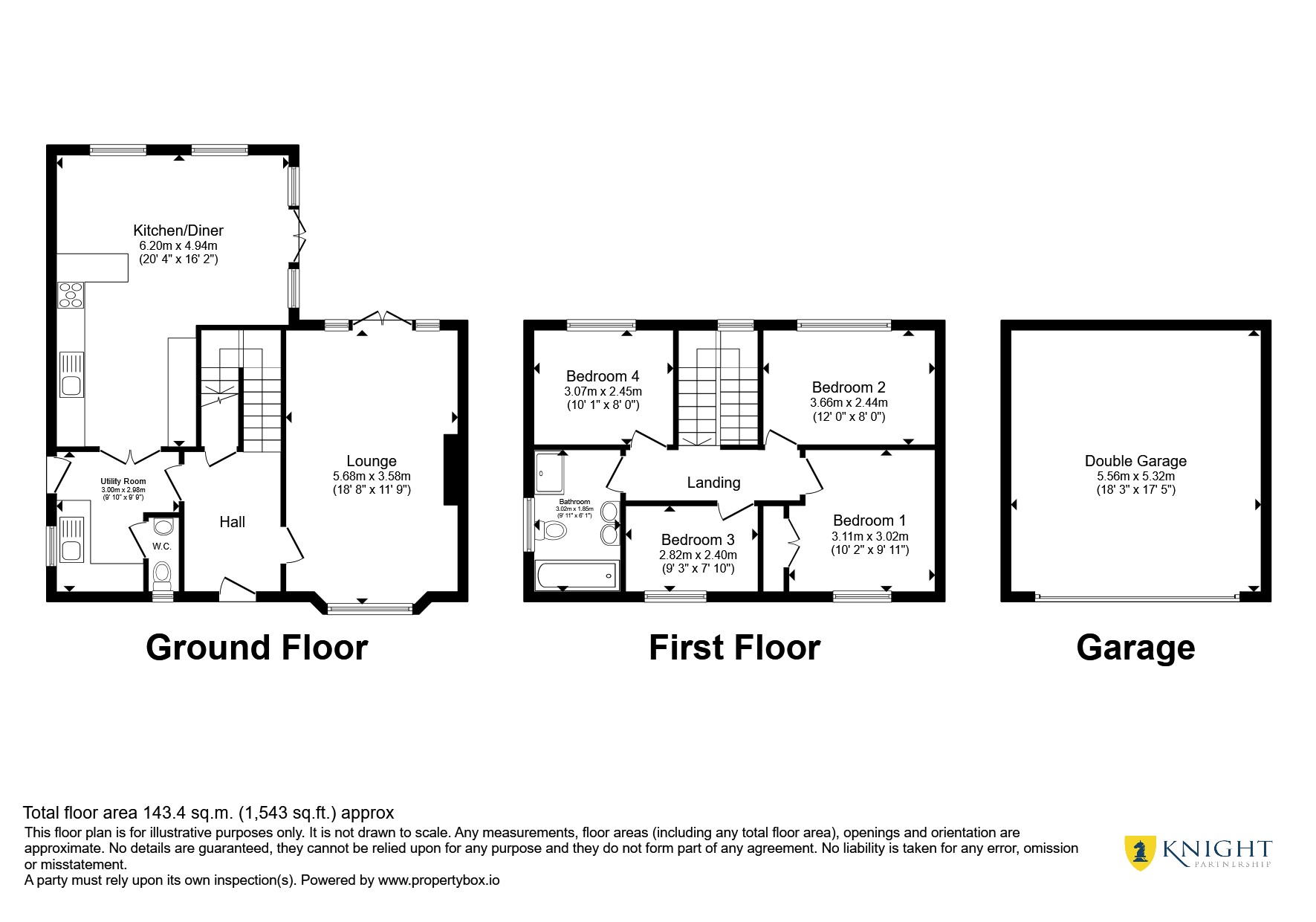 3, Pinfold Close, Oakham floorplan