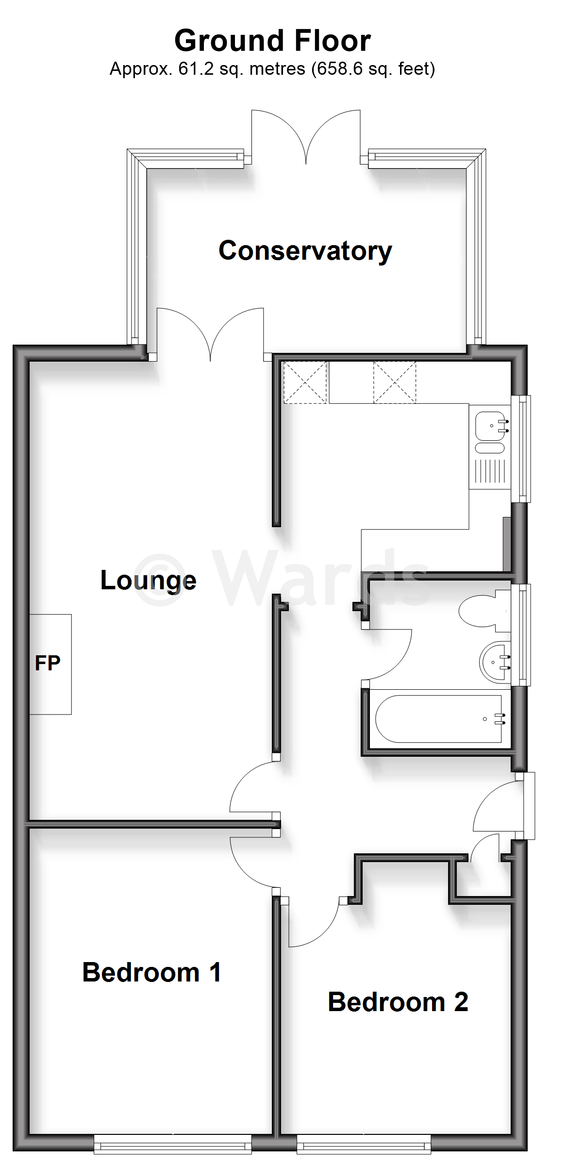 66, Woodrow Chase, Herne Bay floorplan