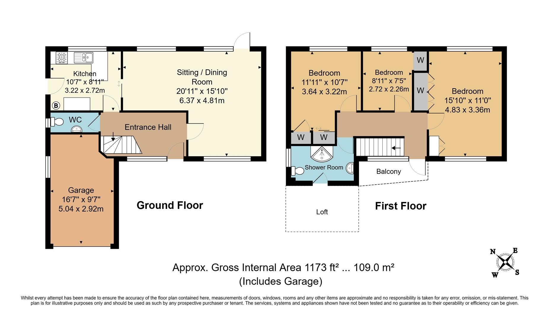 6, Pepingstraw Close, West Malling floorplan