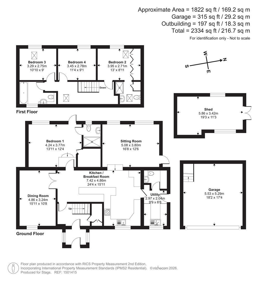 Yew Tree Granary, Honiton floorplan