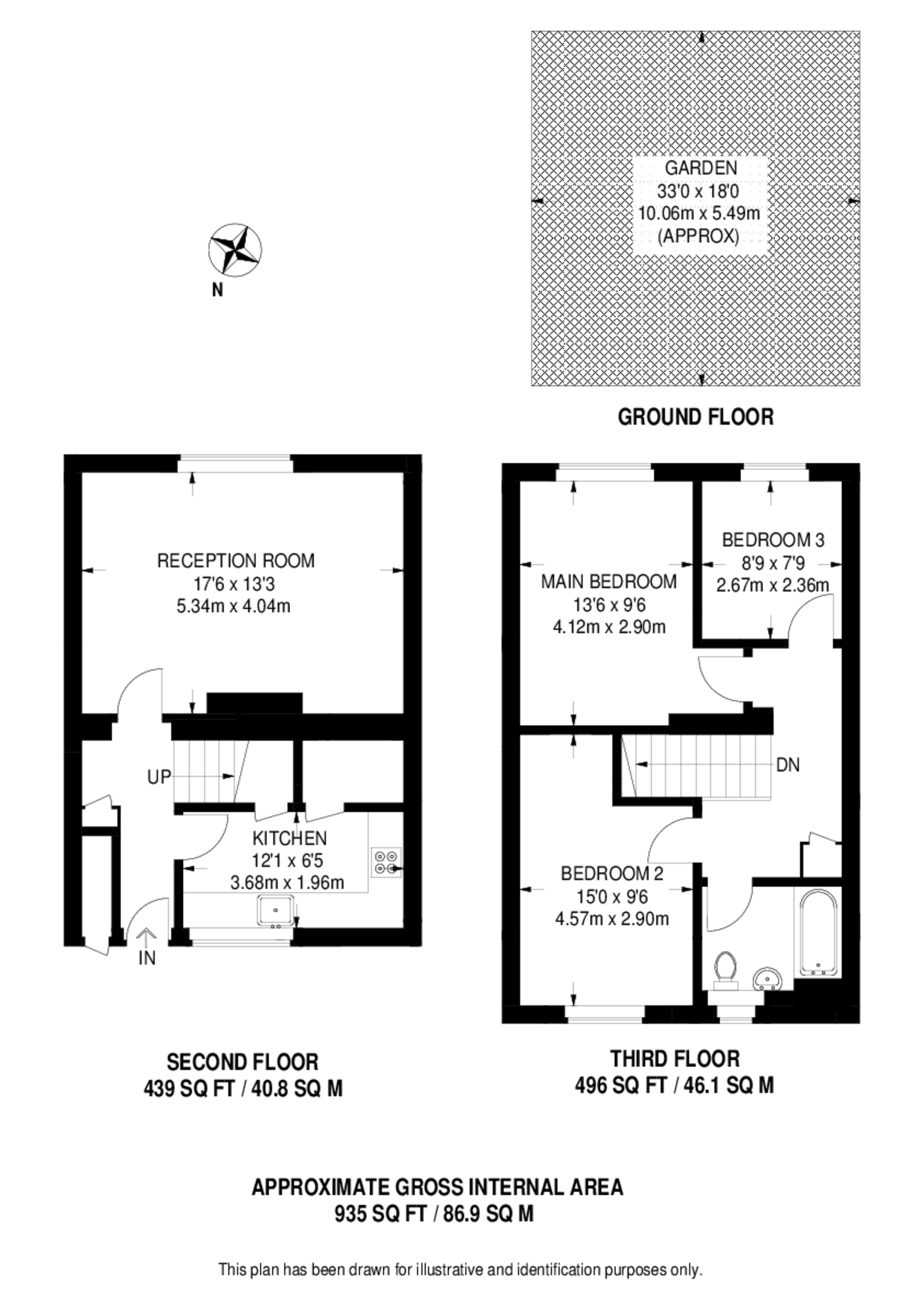 Ashchurch Terrace, Shepherd's Bush floorplan