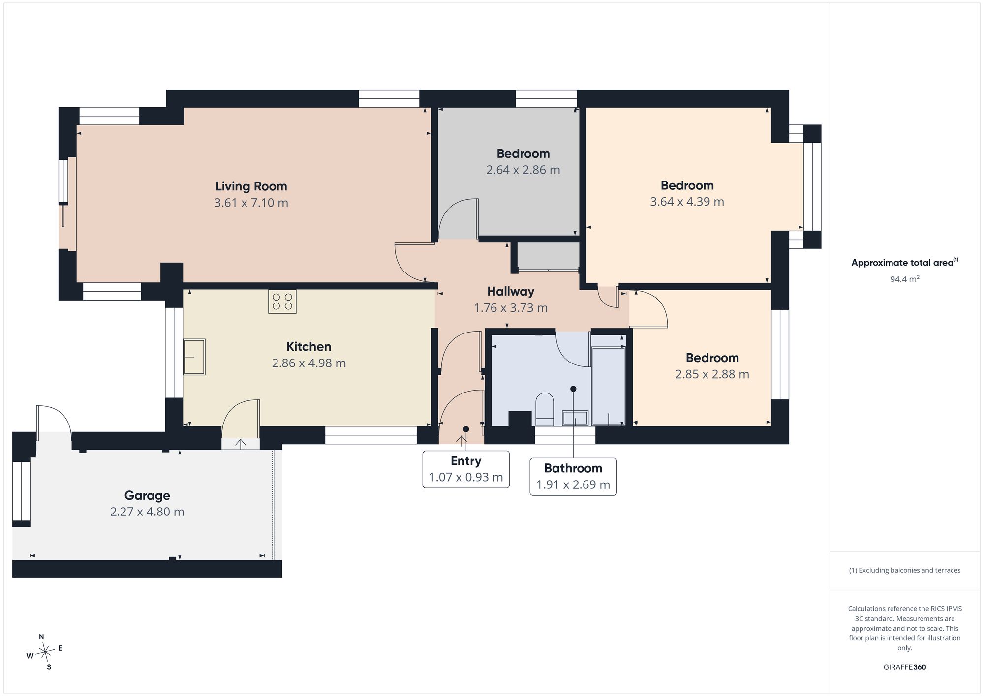 Thatcher Close, Newcastle Upon Tyne floorplan