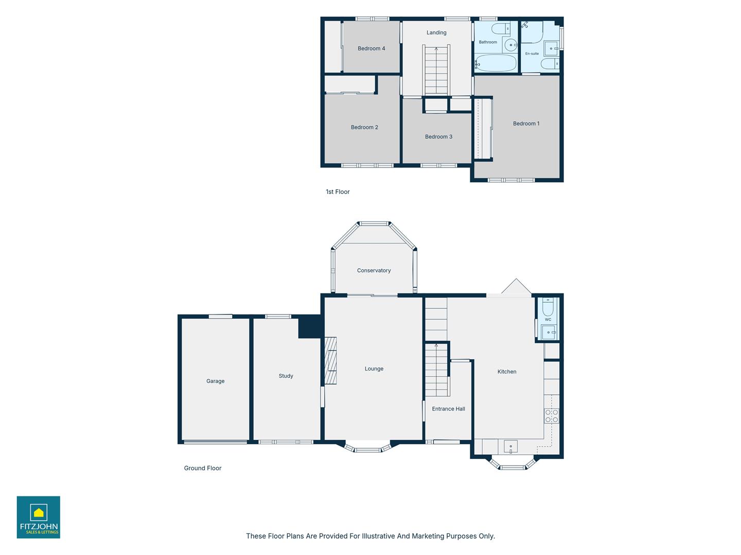 1, Stonebridge, Peterborough floorplan