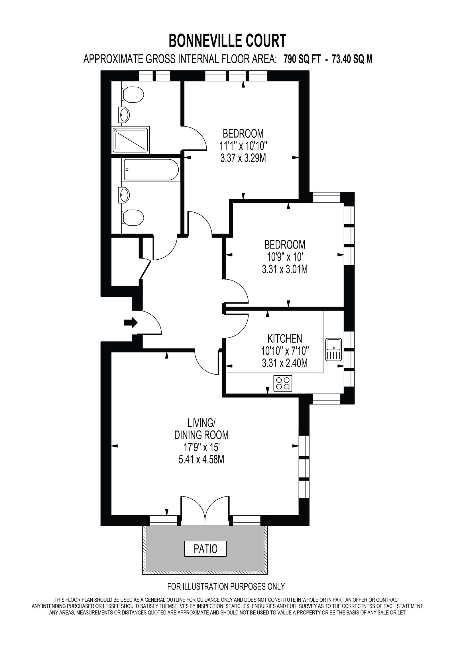 Deyncourt Gardens, Upminster floorplan