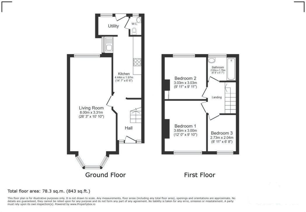 6, Stratford Avenue, Grimsby floorplan