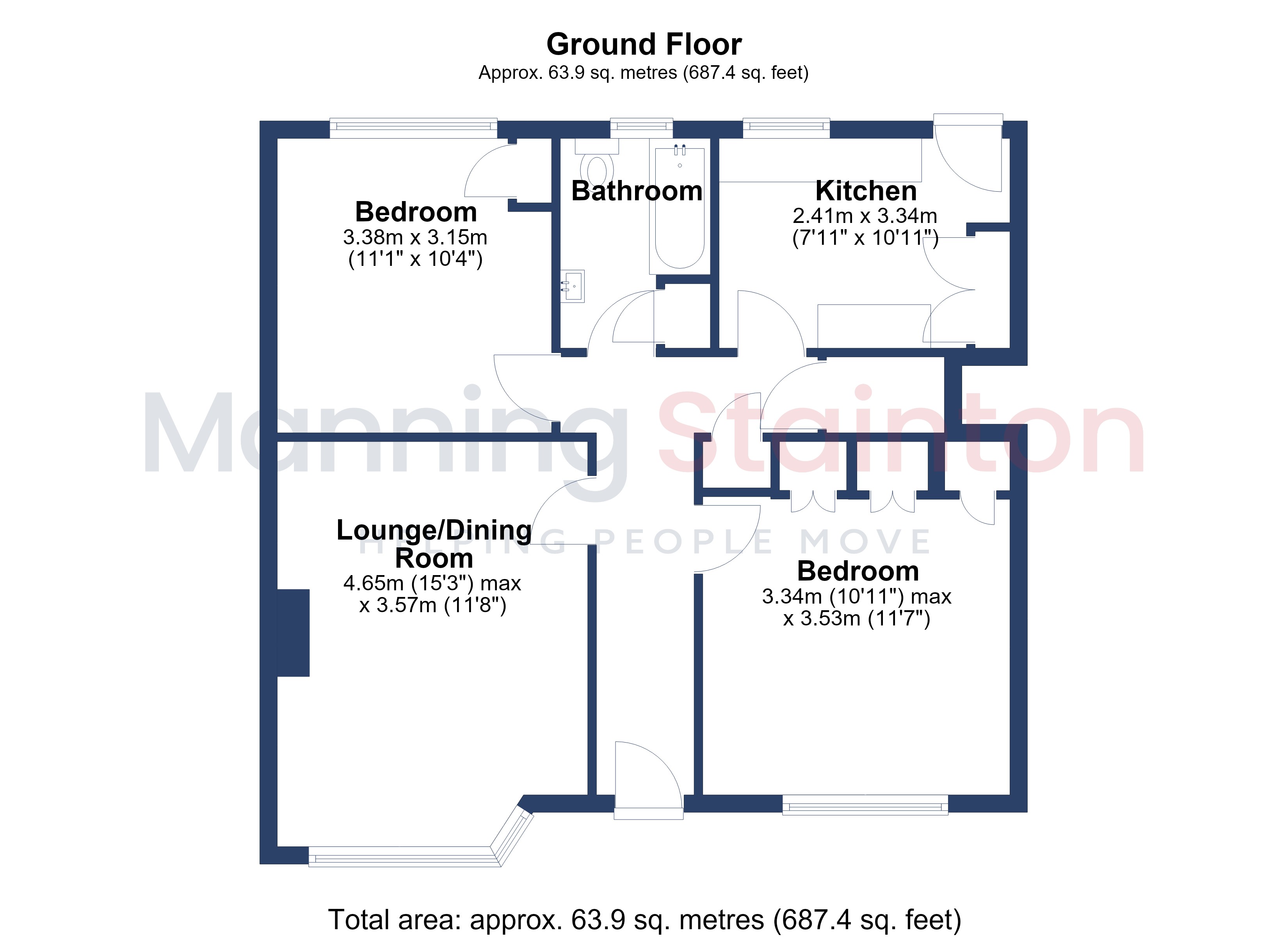 Sandringham Crescent, West Yorkshire floorplan