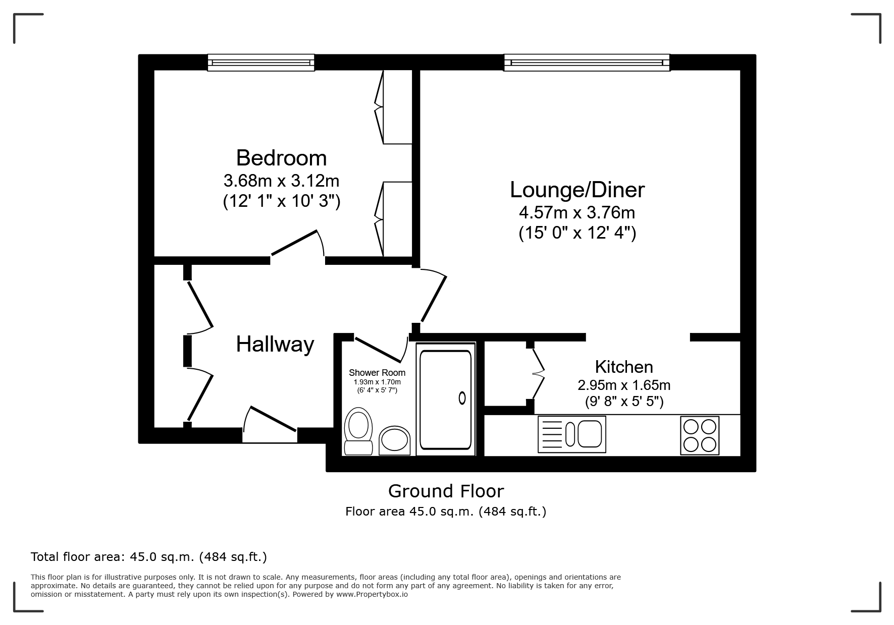 Flat 14, Magnolia Court, Storth Lane, Sheffield floorplan