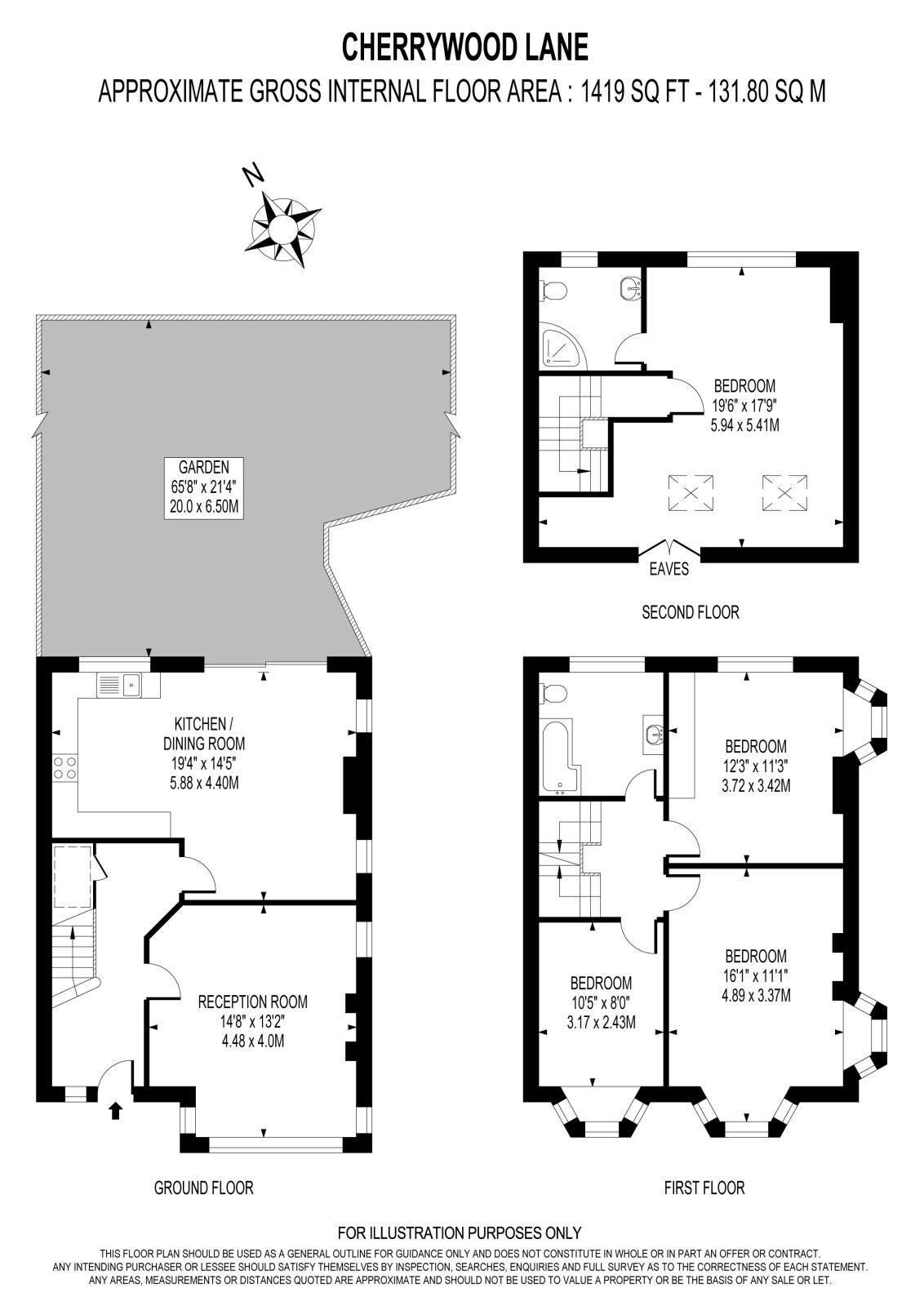164, Cherrywood Lane, Morden floorplan