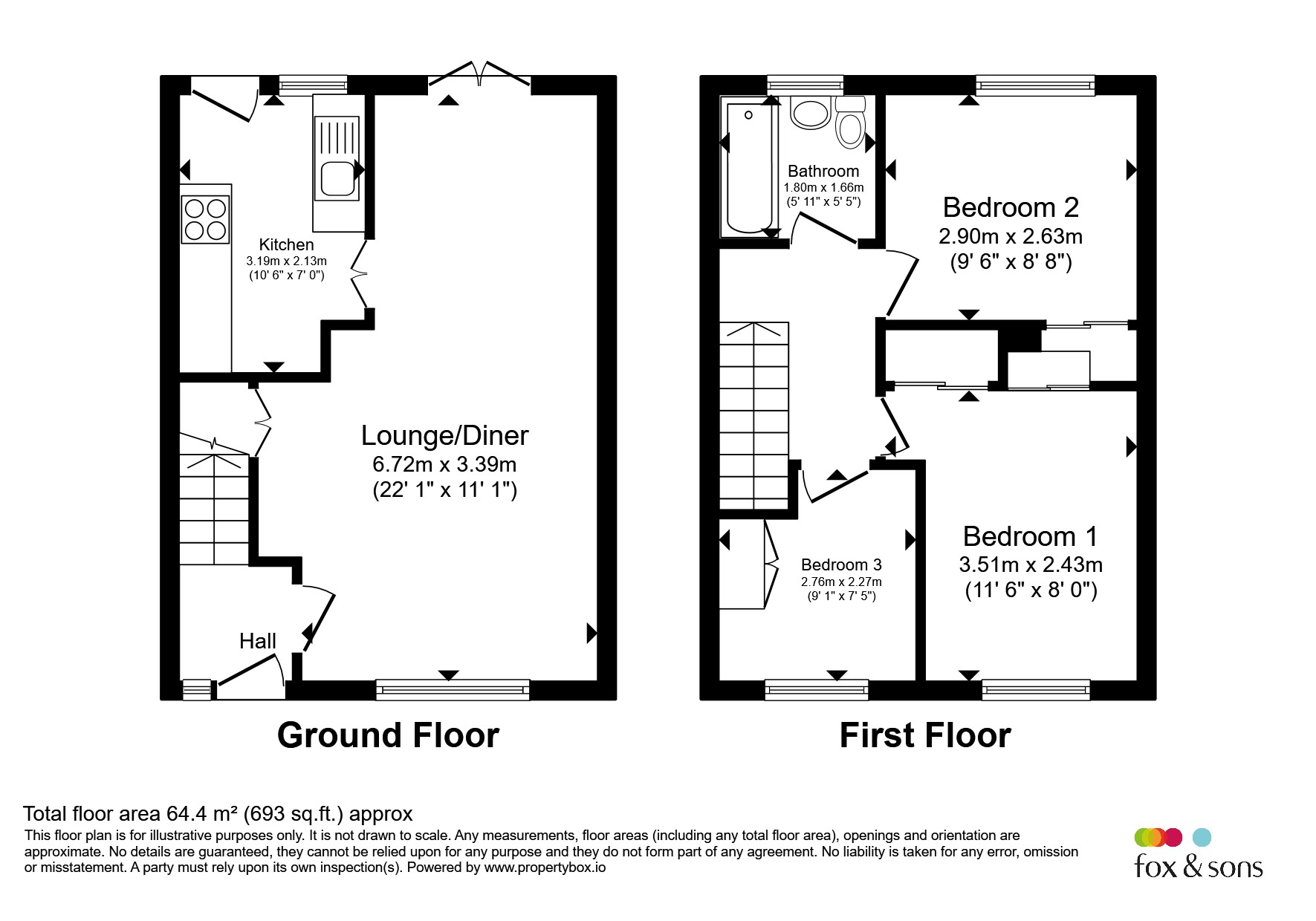 10, Marwin Close, Martock floorplan